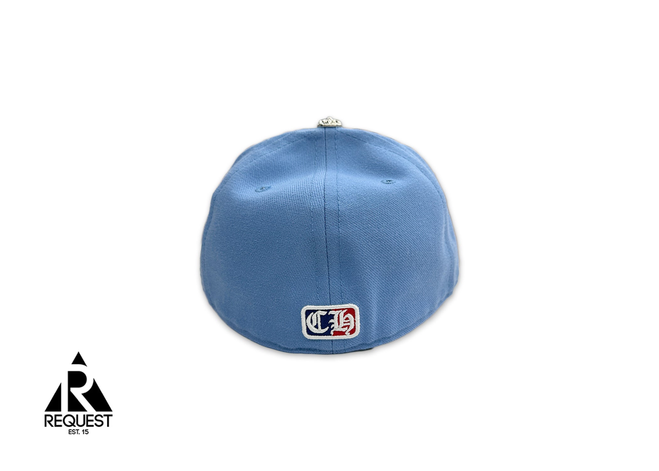 Chrome Hearts, Sacred Heart Fitted Hat "Baby Blue"