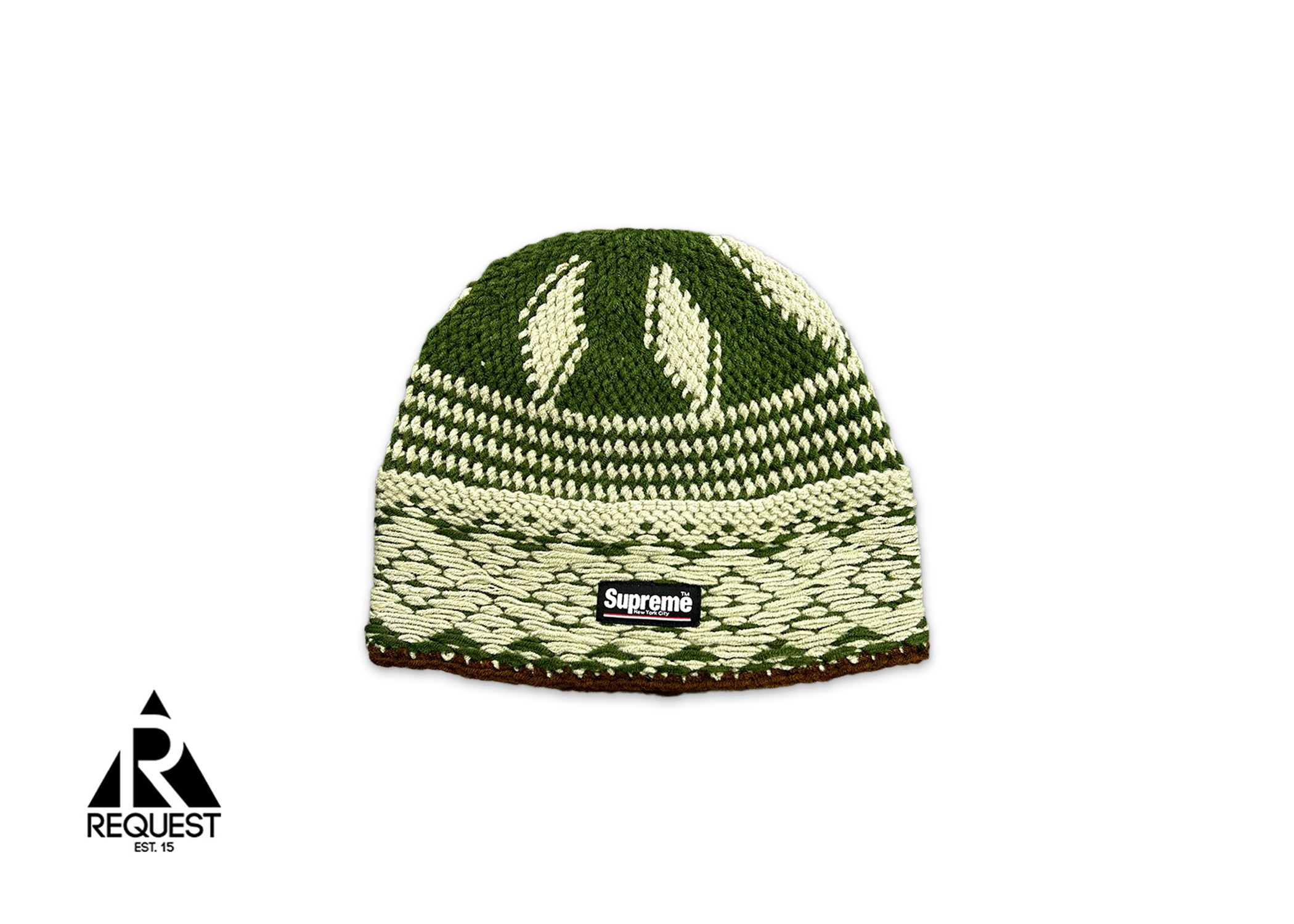 Supreme, Diamond Beanie "Green"