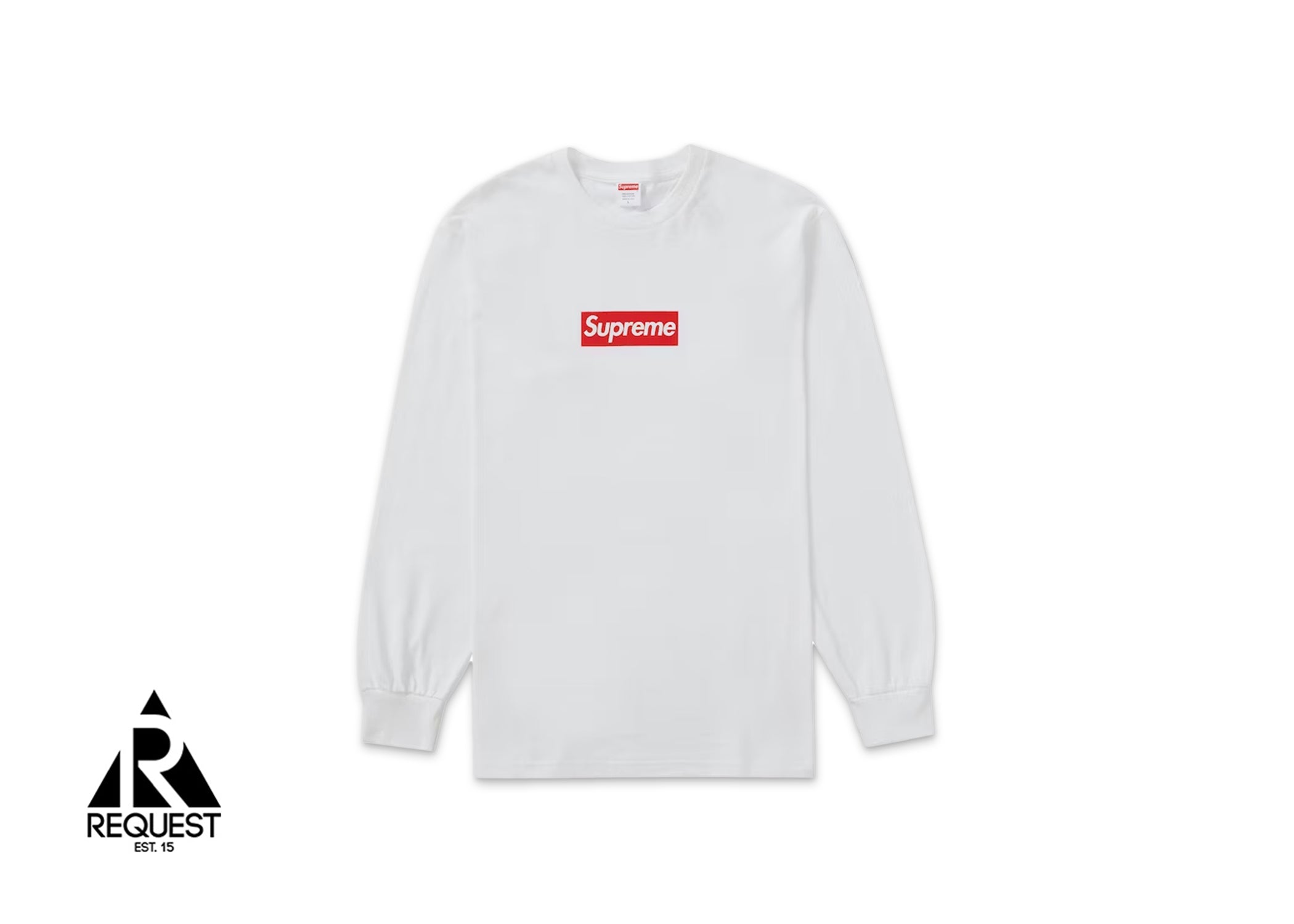 Supreme Box Logo L/S Tee White