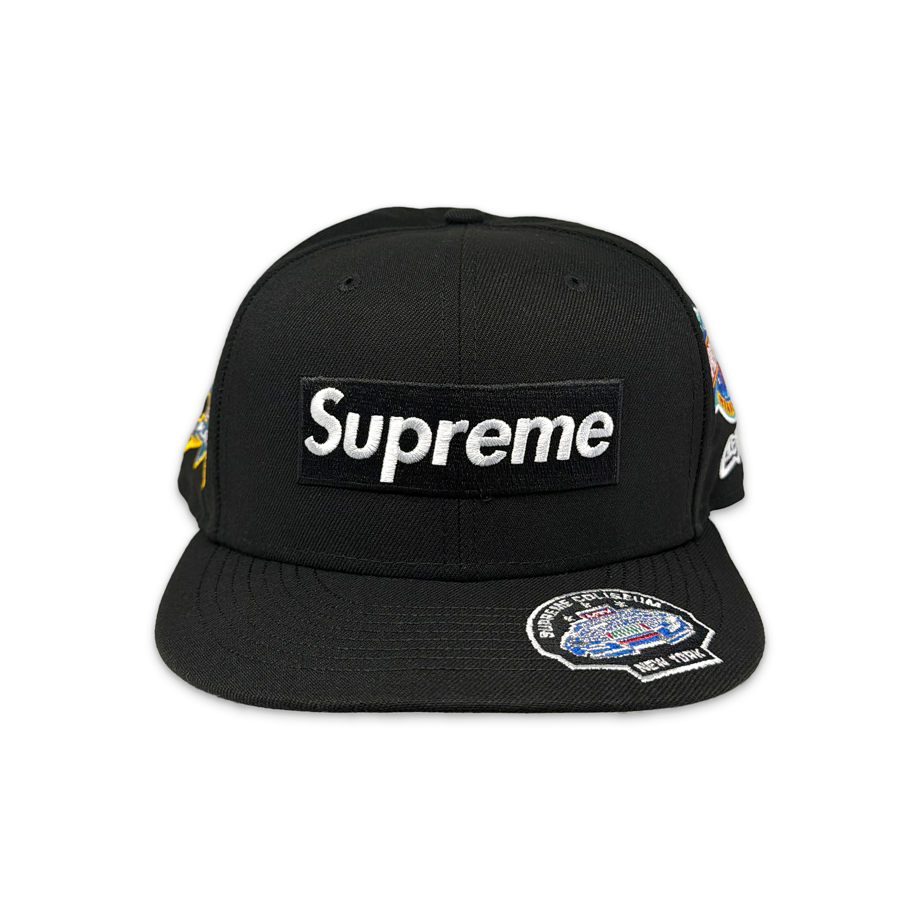 Championships Box Logo New Era Fitted Hat "Black"