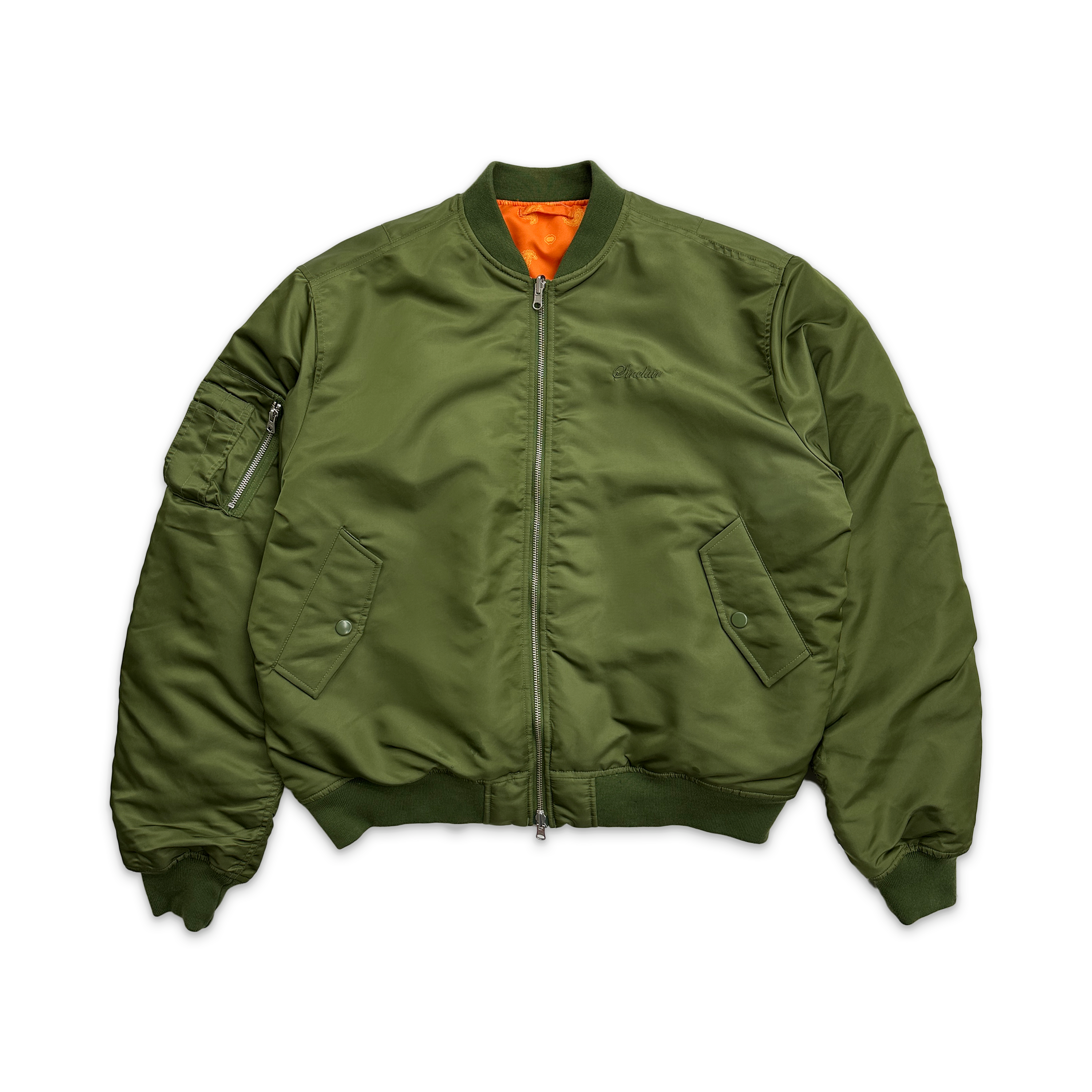Sinclair, Reverse Psychology Bomber Jacket "Olive"