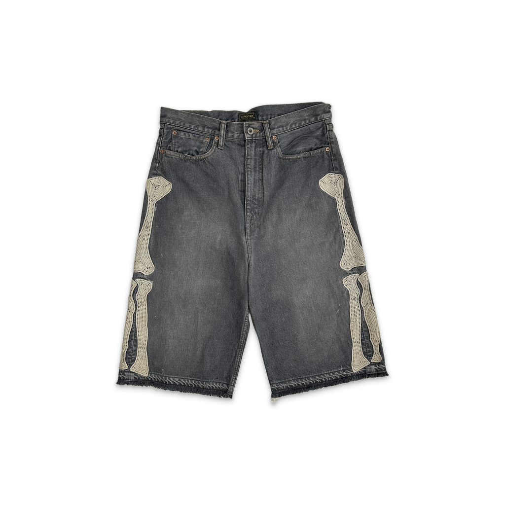 Kapital bone denim shorts ボーン デニム ショーツ Bone 5 Pocket Denim Shorts 