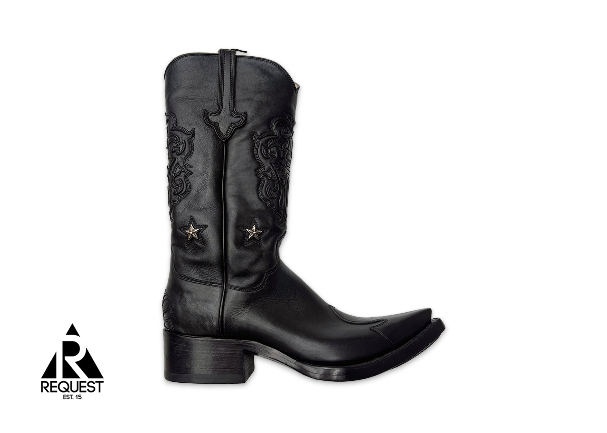 Chrome Hearts, Cowboy Boots "Black"