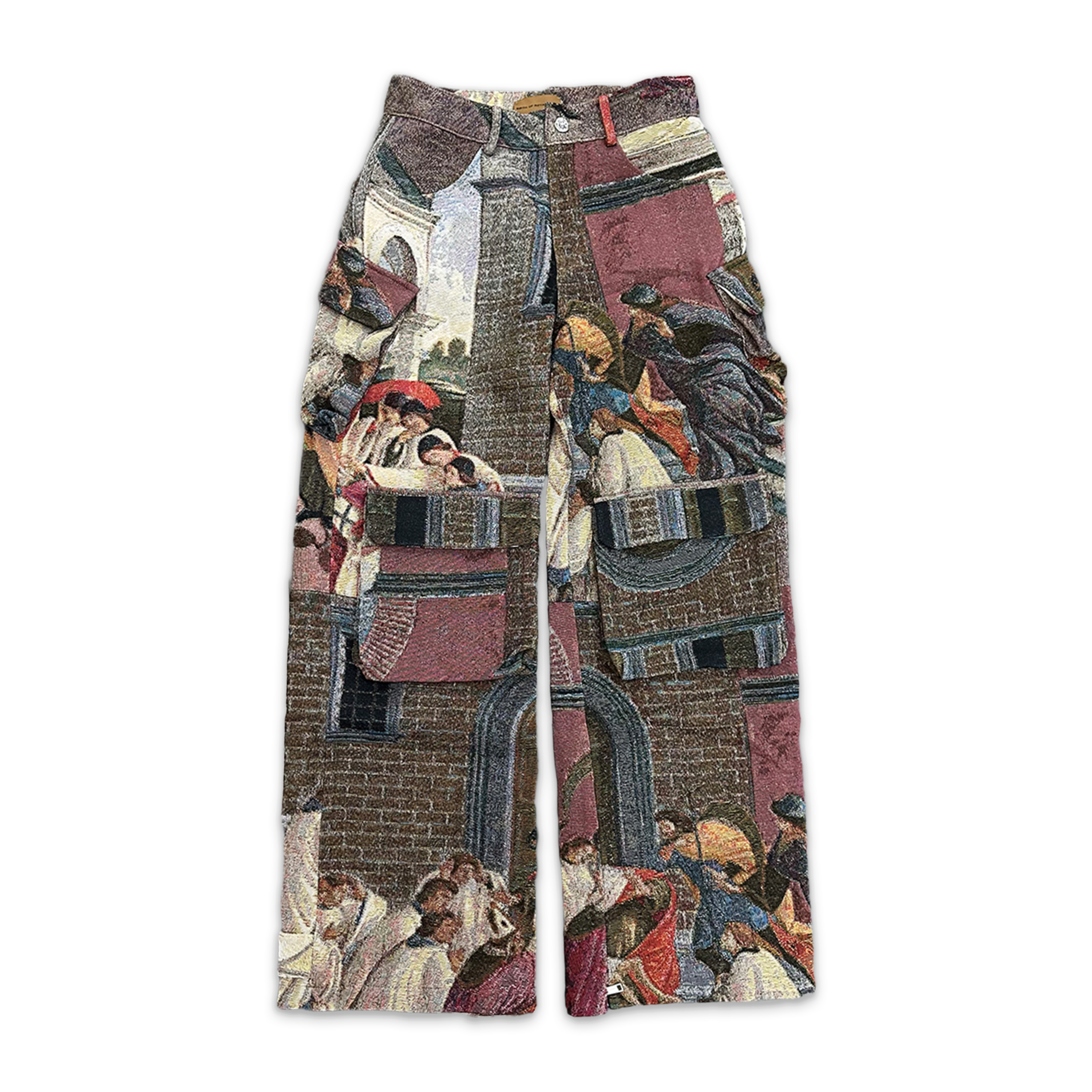 Birth of Royal Child, Artist Jacquard Weave Pants