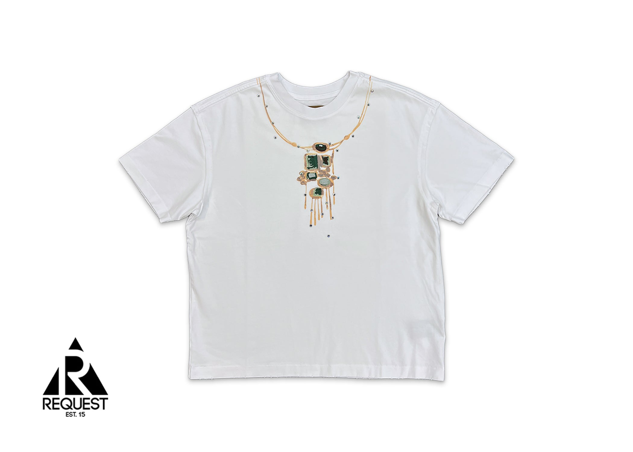 Birth of Royal Child, Gemstone Tee "White"