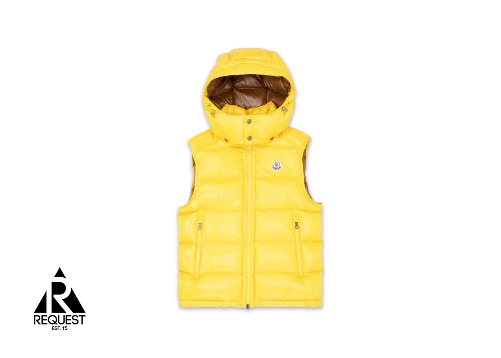 Moncler Bormes Puffer Vest "Yellow"