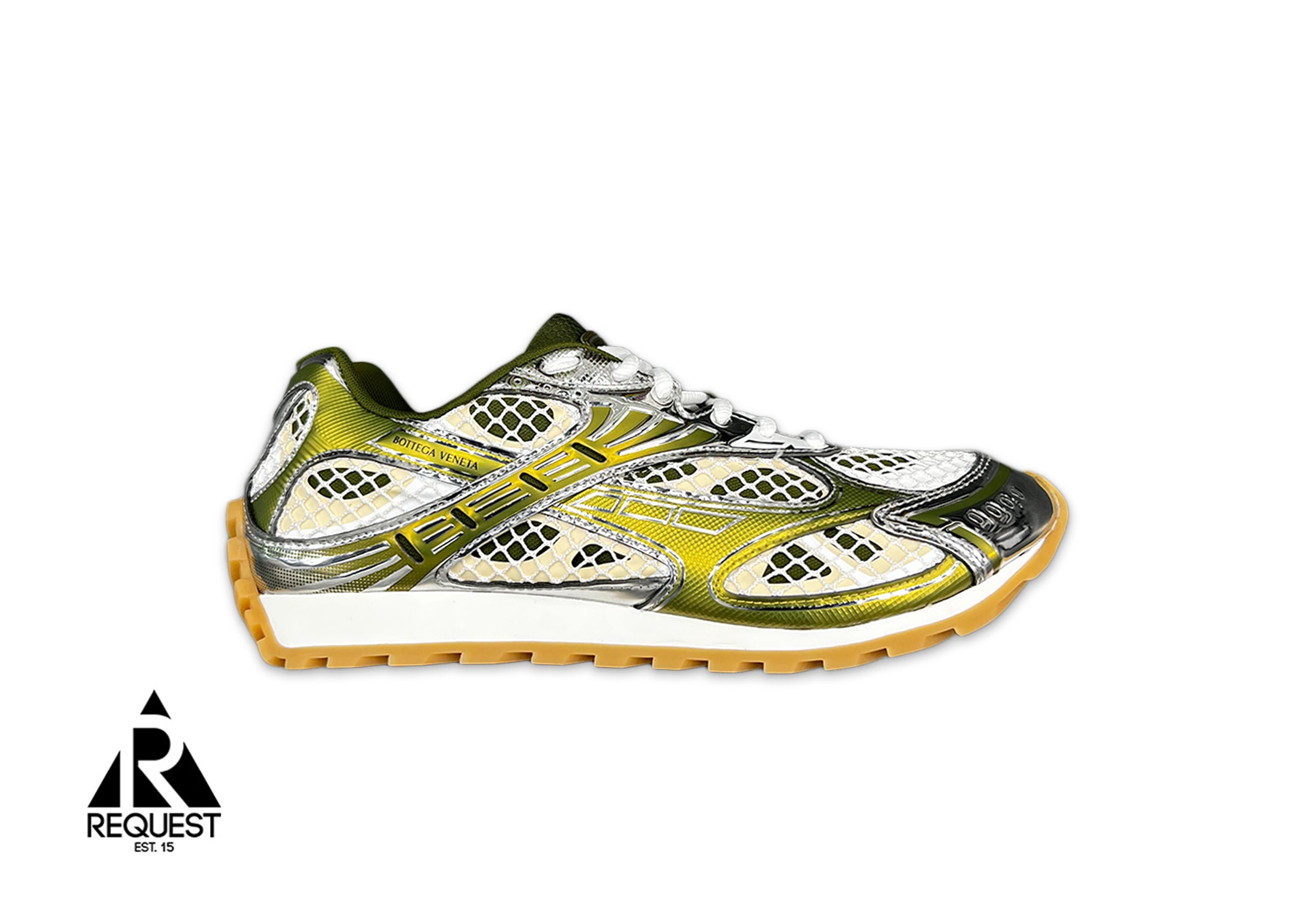 Bottega Veneta, Orbit Sneaker "White/Mud"