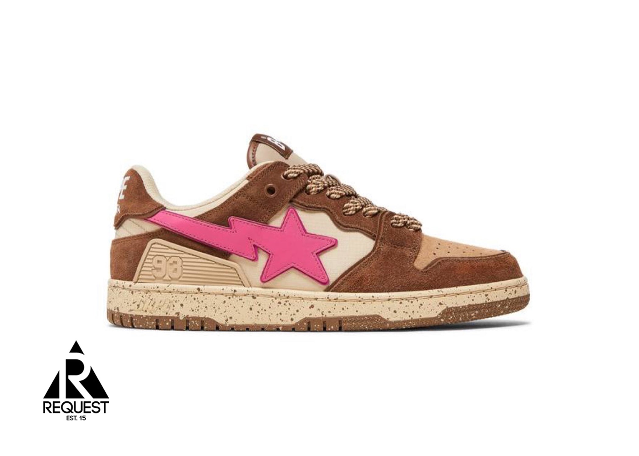 A Bathing Ape Sk8sta #6 "Brown Pink"