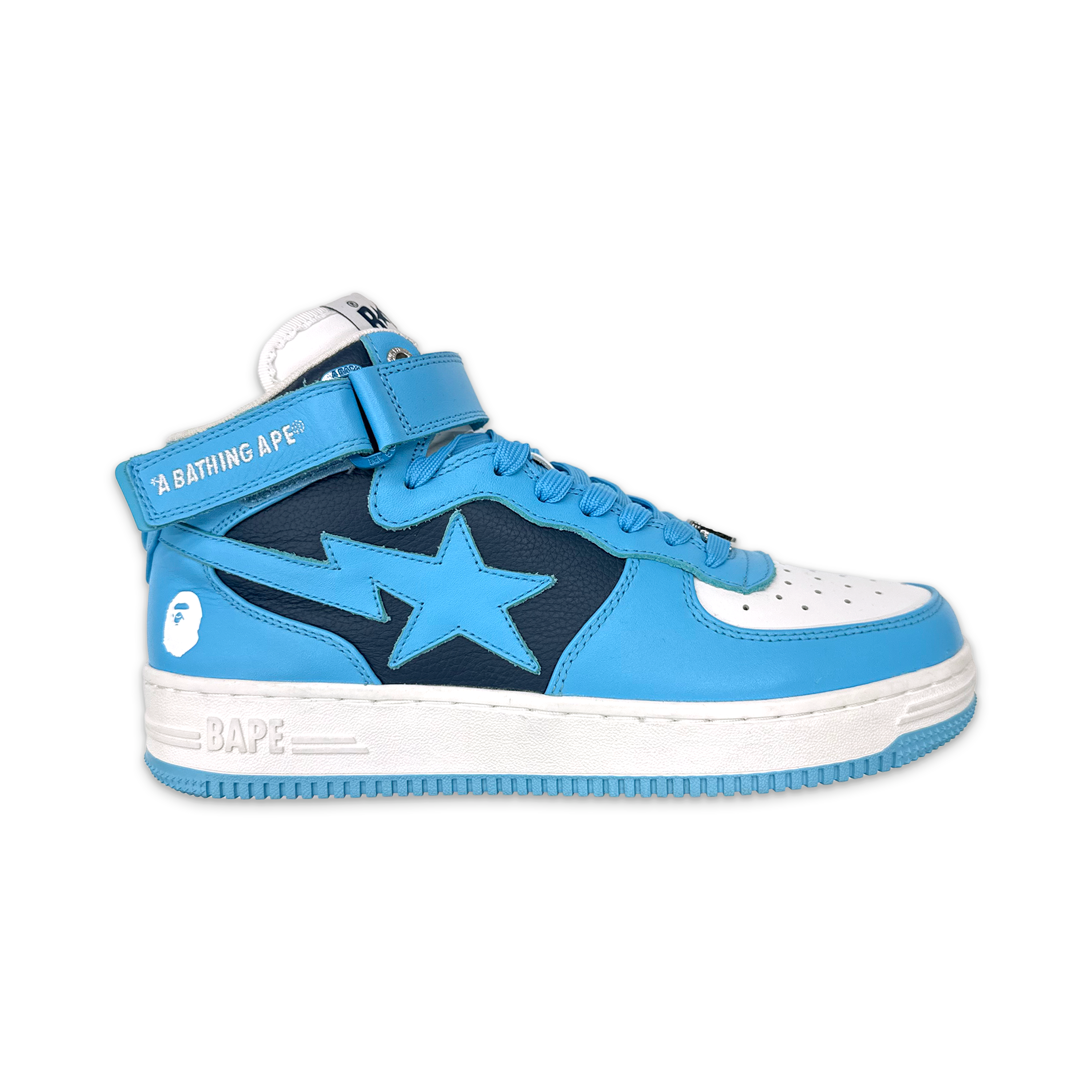 A Bathing Ape (BAPE), Bapesta Mid "Sax (2022)"