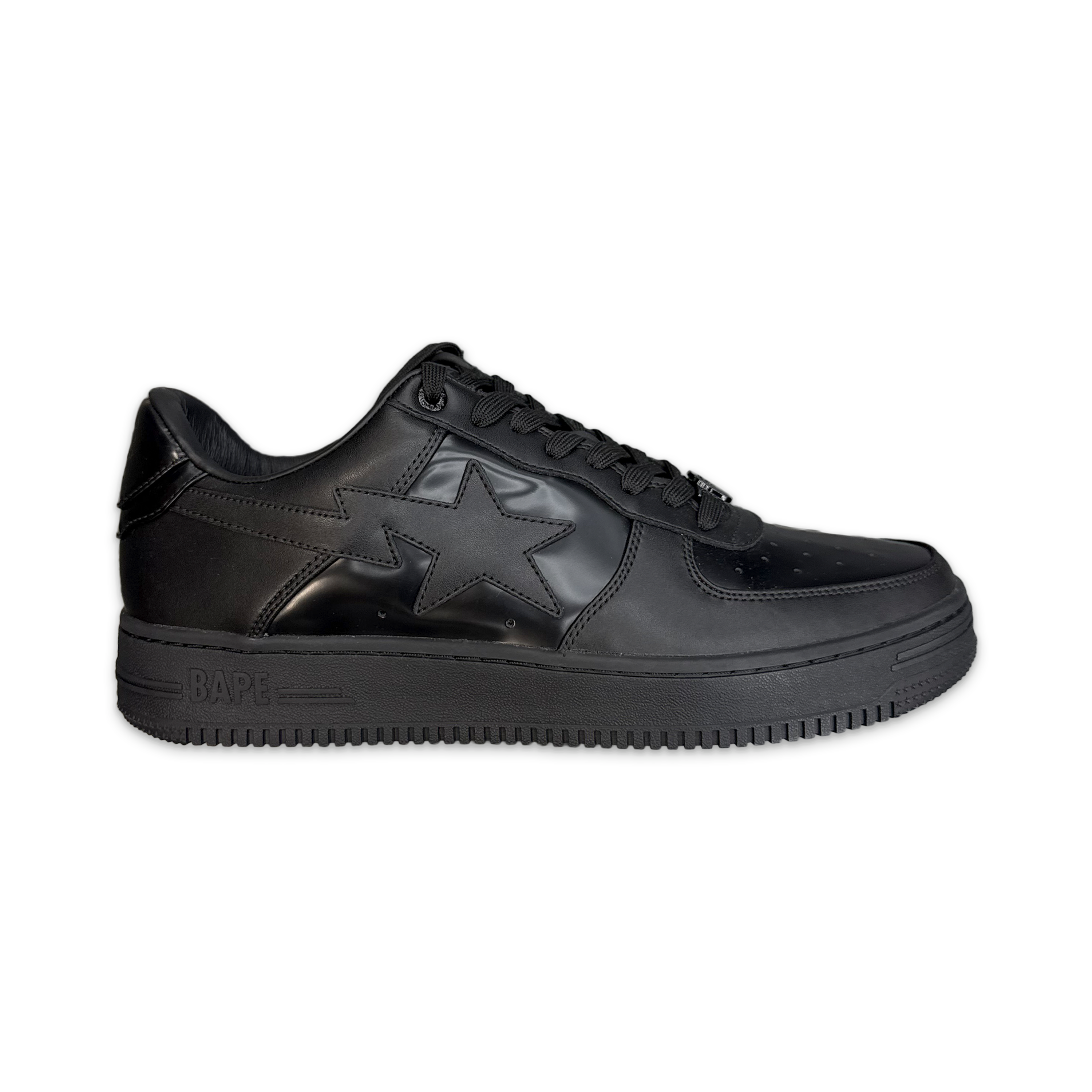A Bathing Ape (BAPE), Bapesta Removable Tassel "Triple Black"