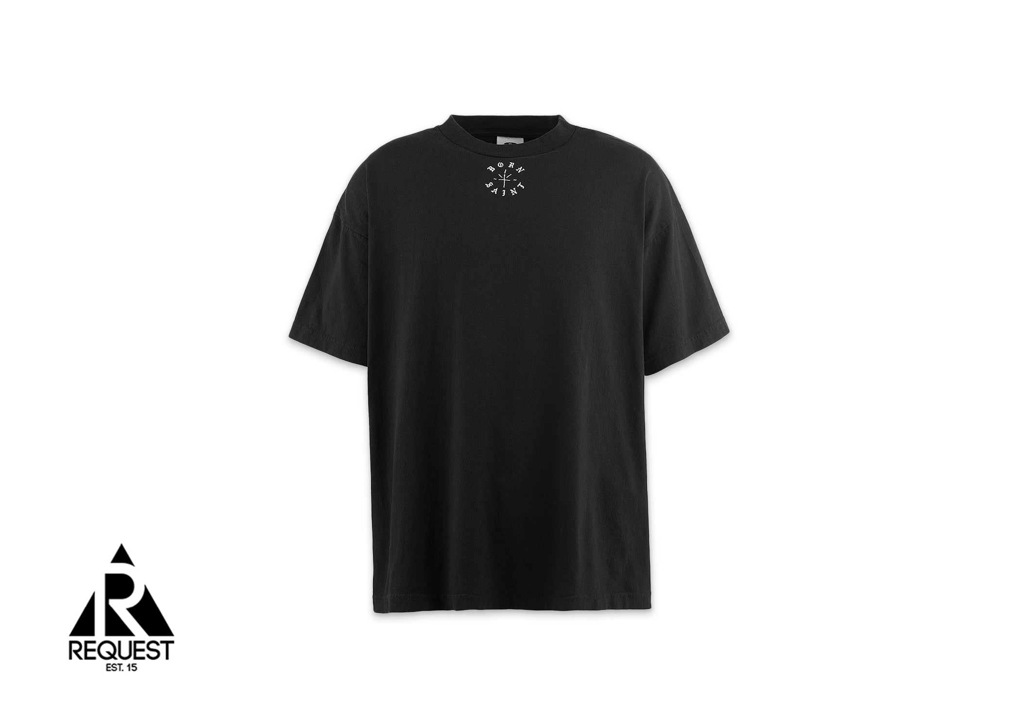 Saint Michael x Born & Raised Born Saint Tee "Black"