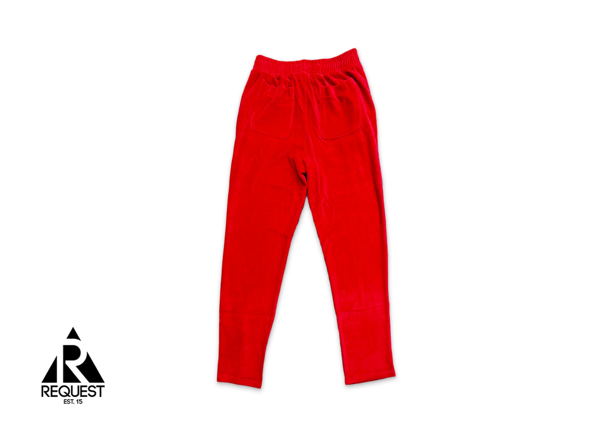 Sinclair Velour Easy Pants "Red"