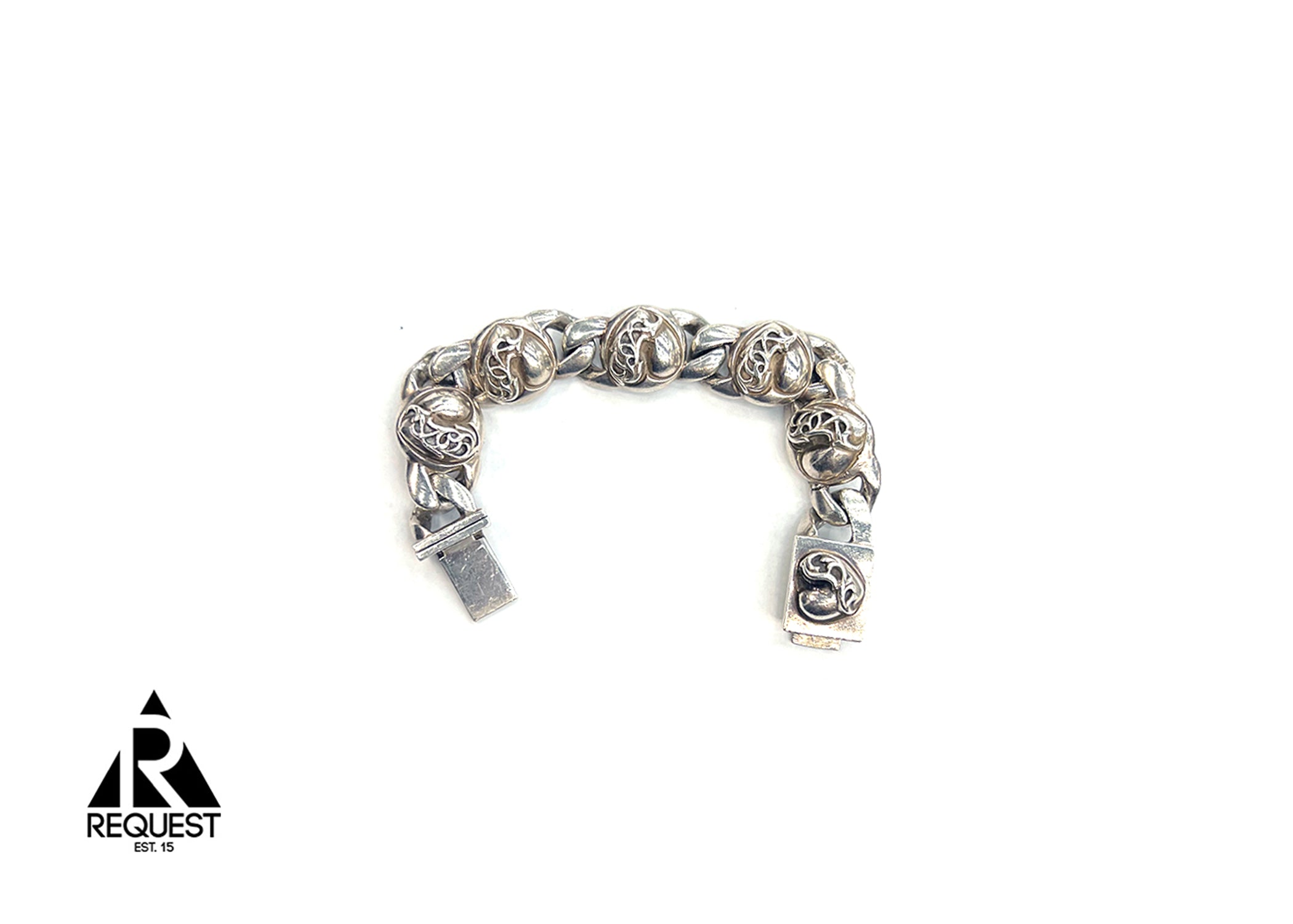 Chrome Hearts Bracelet "Heart Cuban"