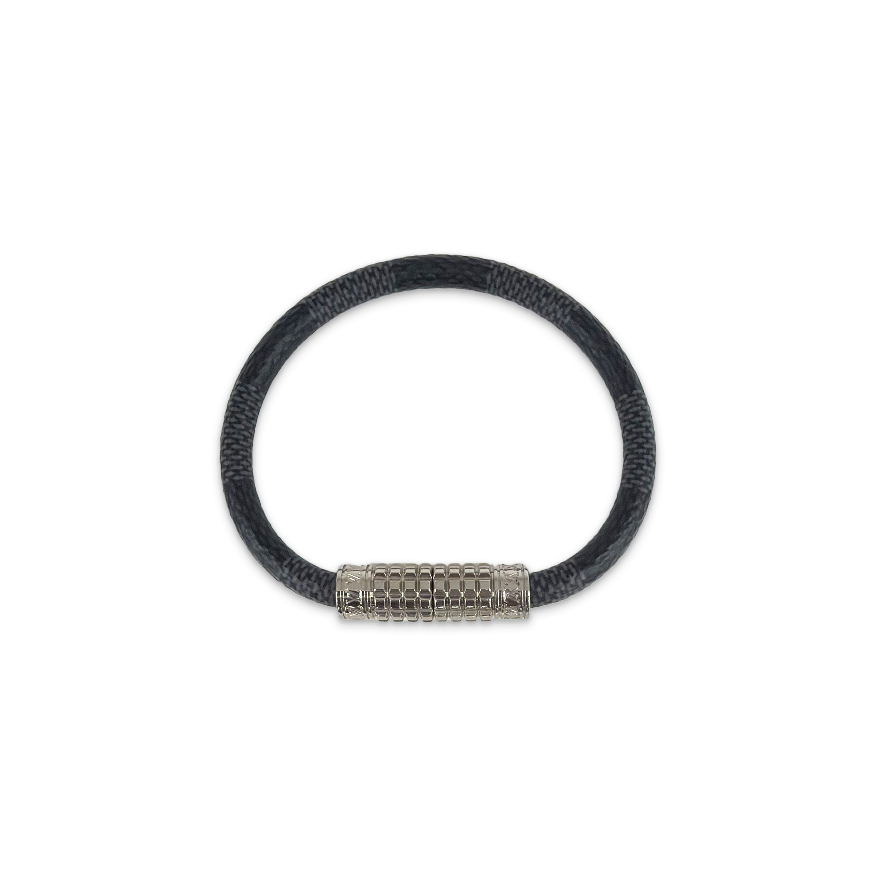Louis Vuitton, Damier Digit Bracelet “Graphite"