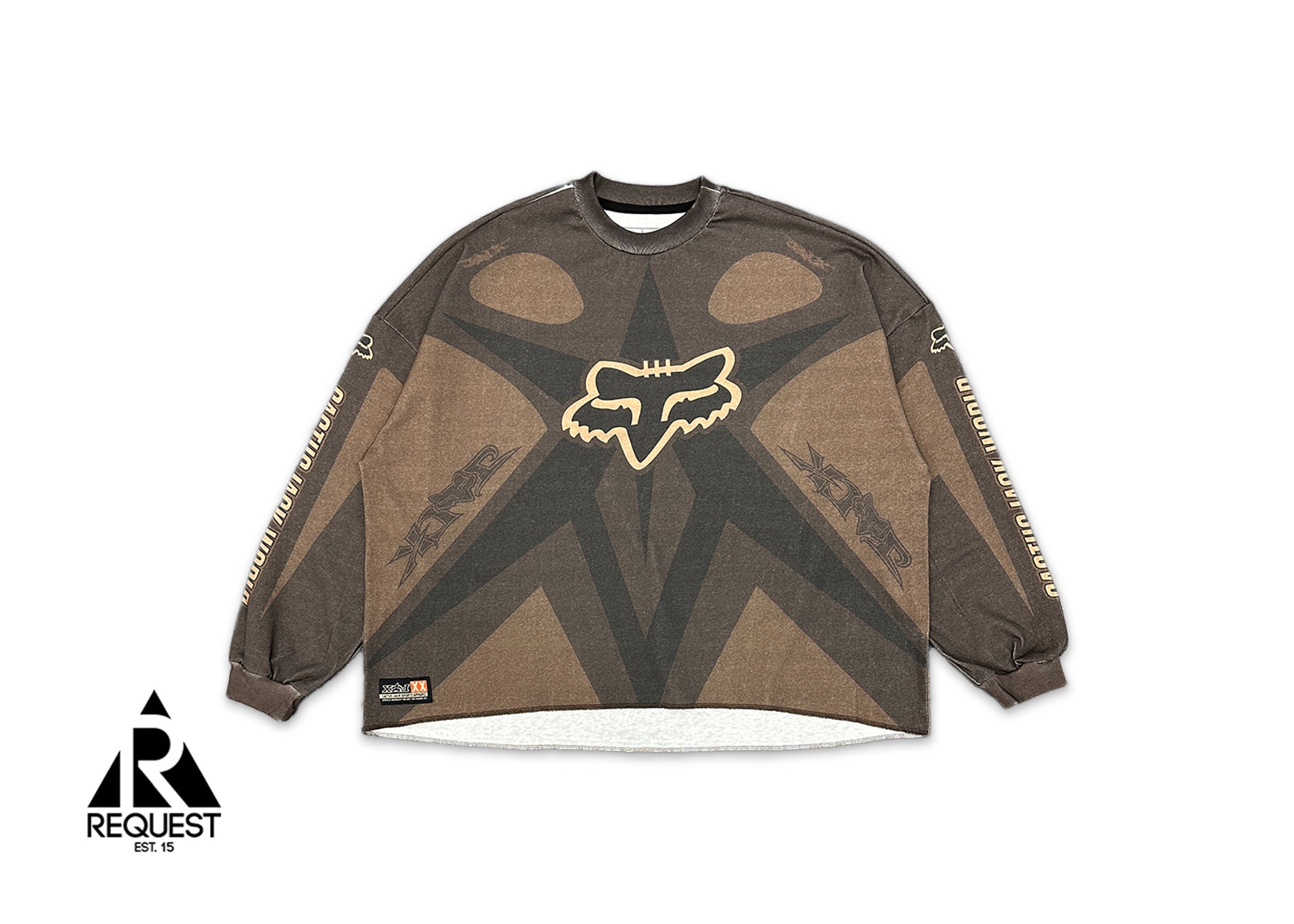 Request, Cactus Jack Fox Racing Jersey "Brown"