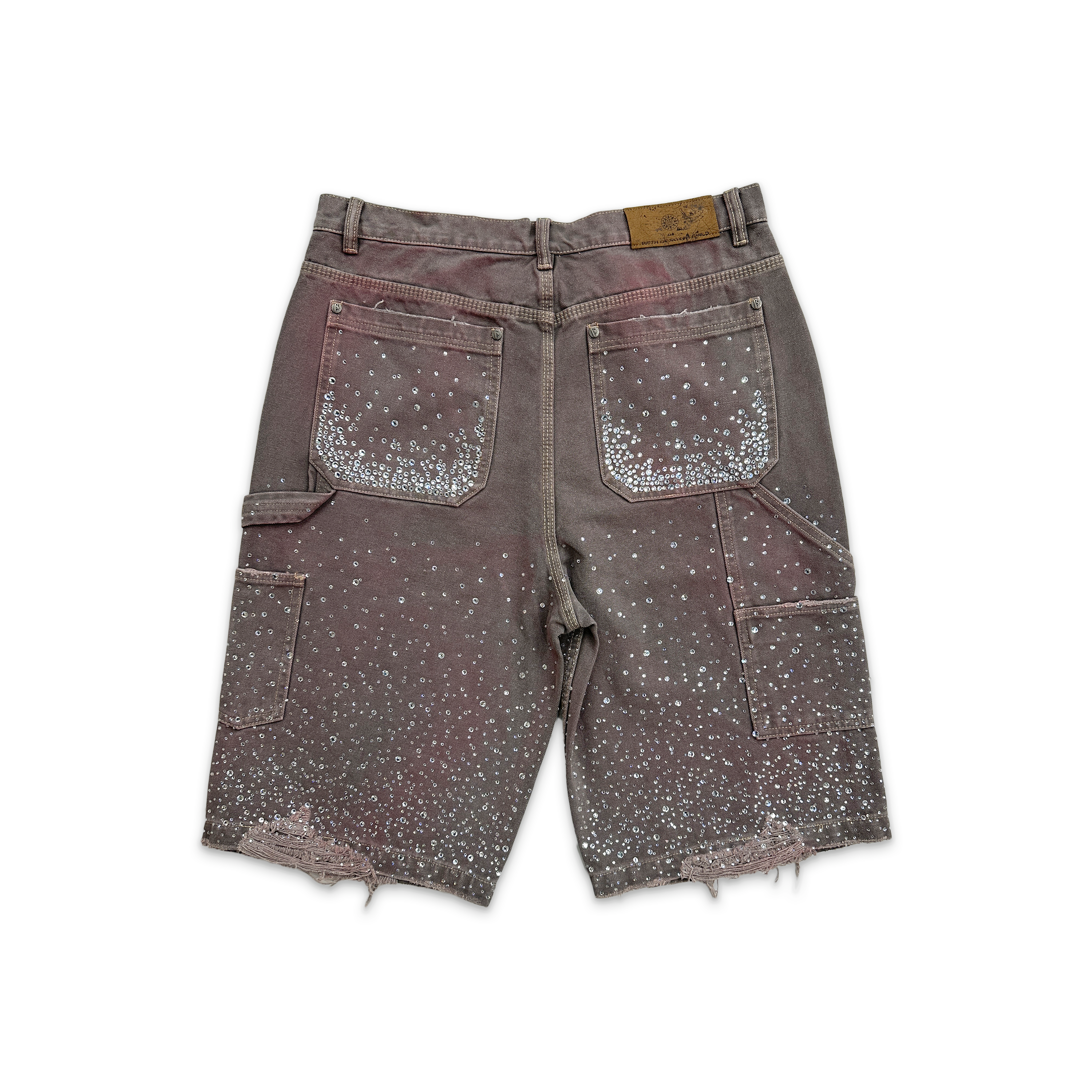 Birth of Royal Child, Redial 20k Diamond Jorts "Washed Brown"