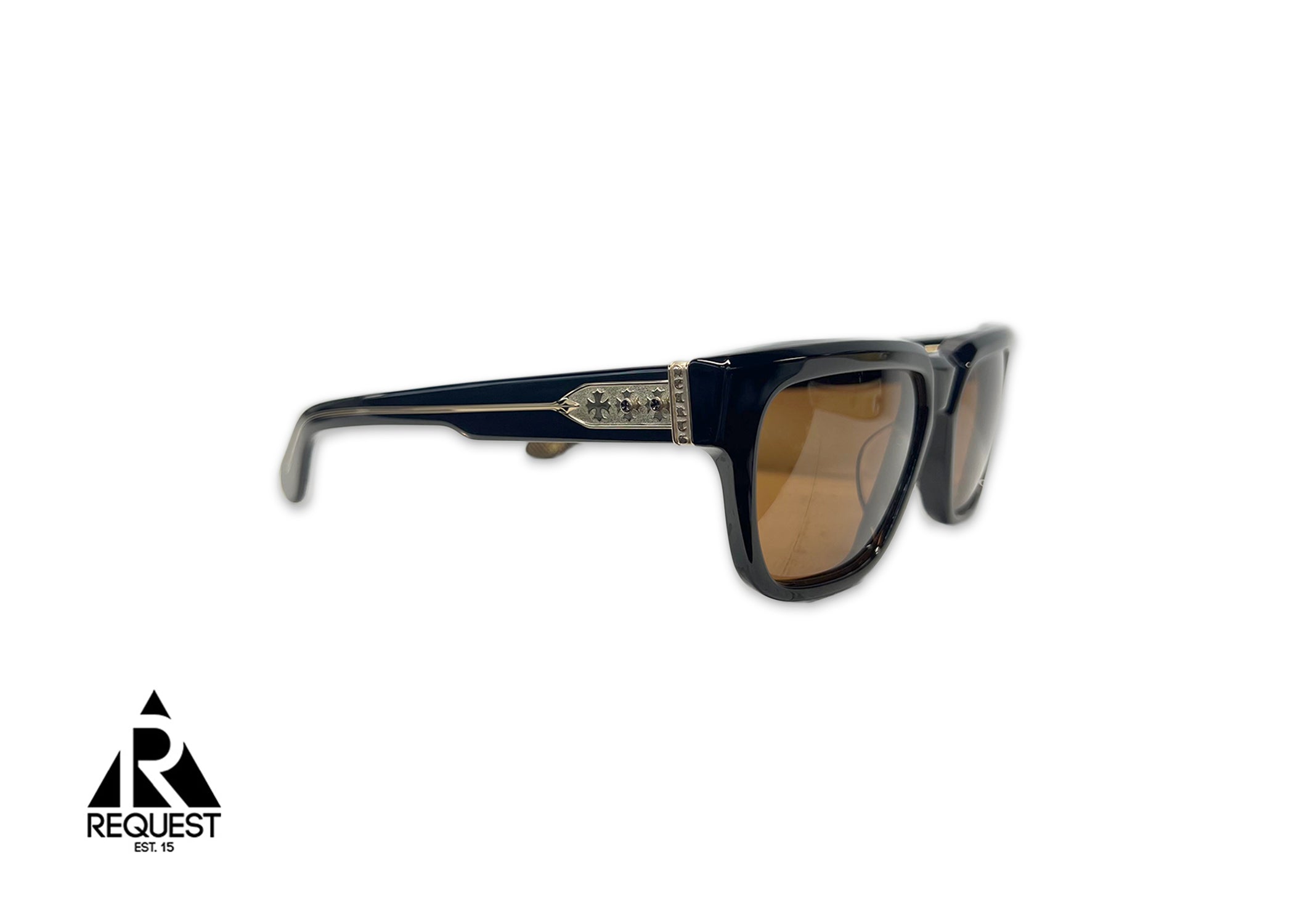 Chrome Hearts, Midixathrill I Glasses "Black/Gold"