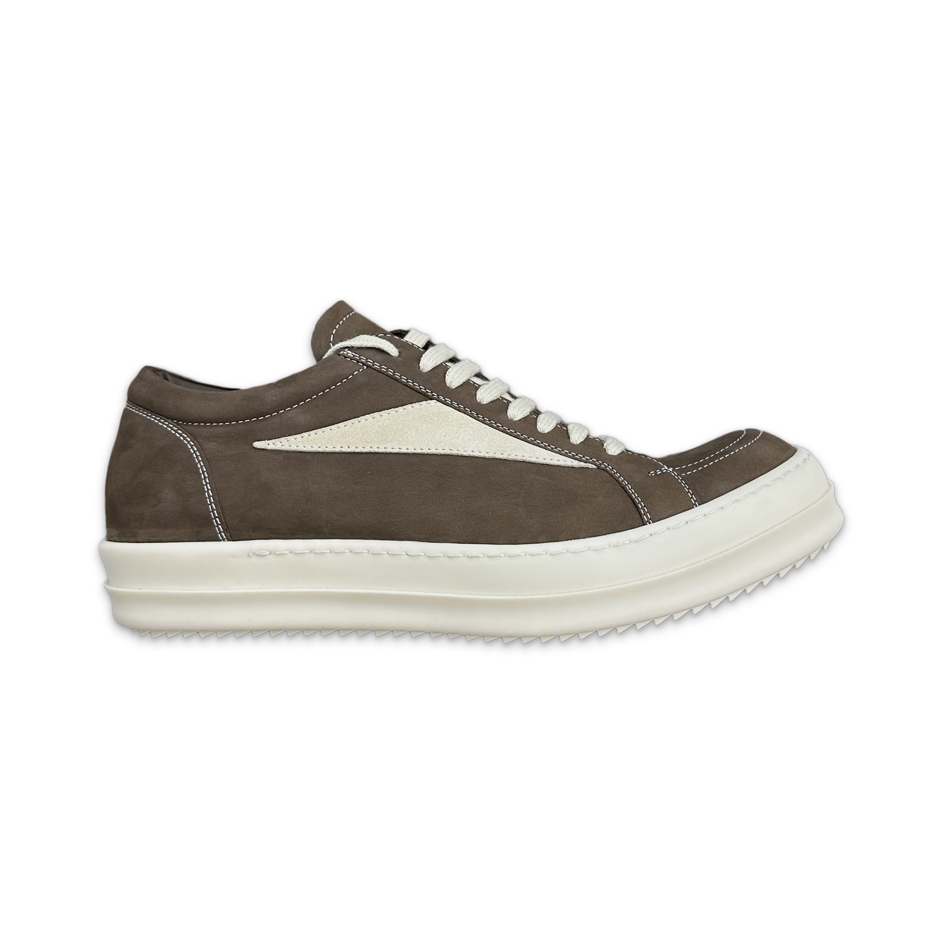 Rick Owens, Luxor Vintage Sneaks "Brown Milk"