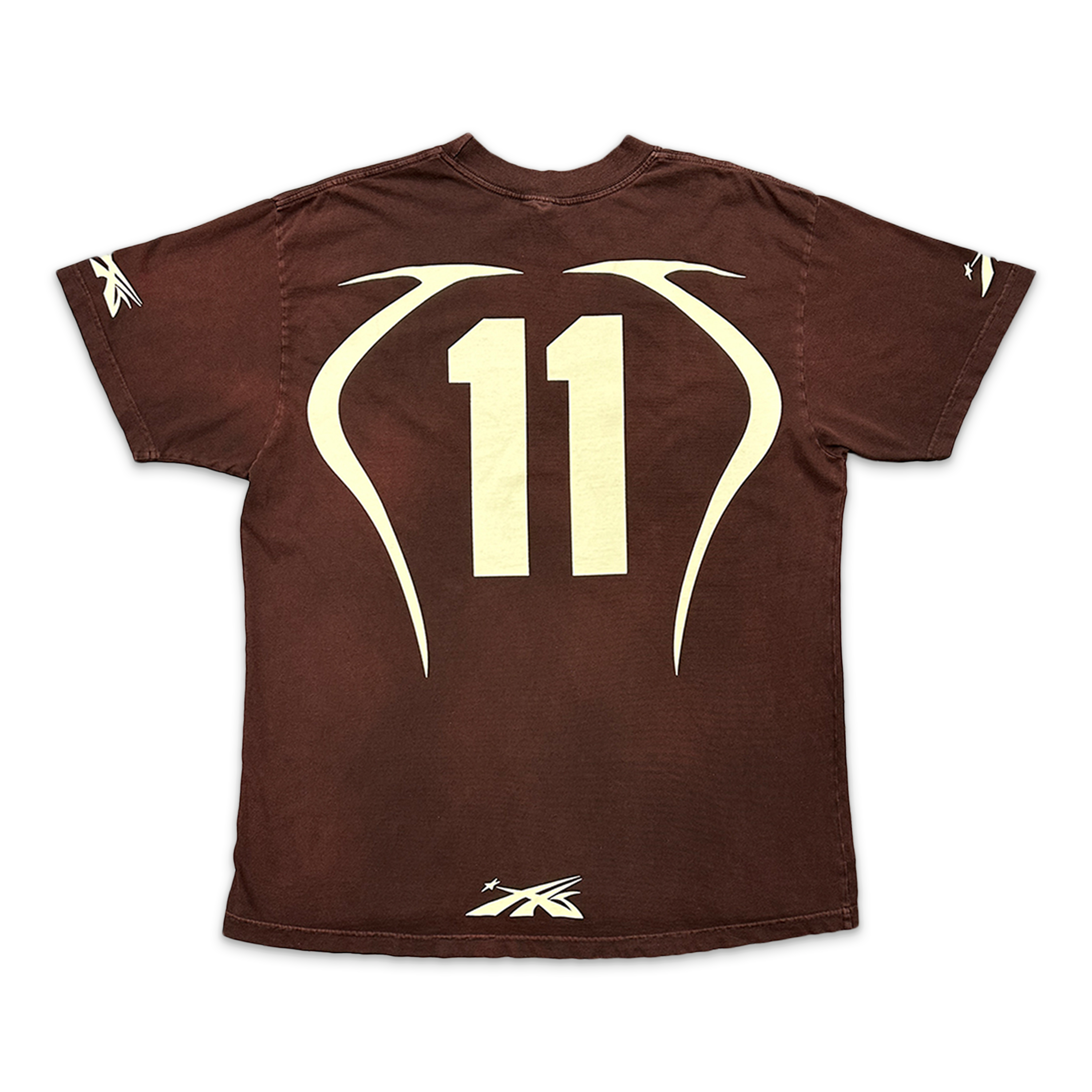 Hellstar, Warm Up Tee "Brown"