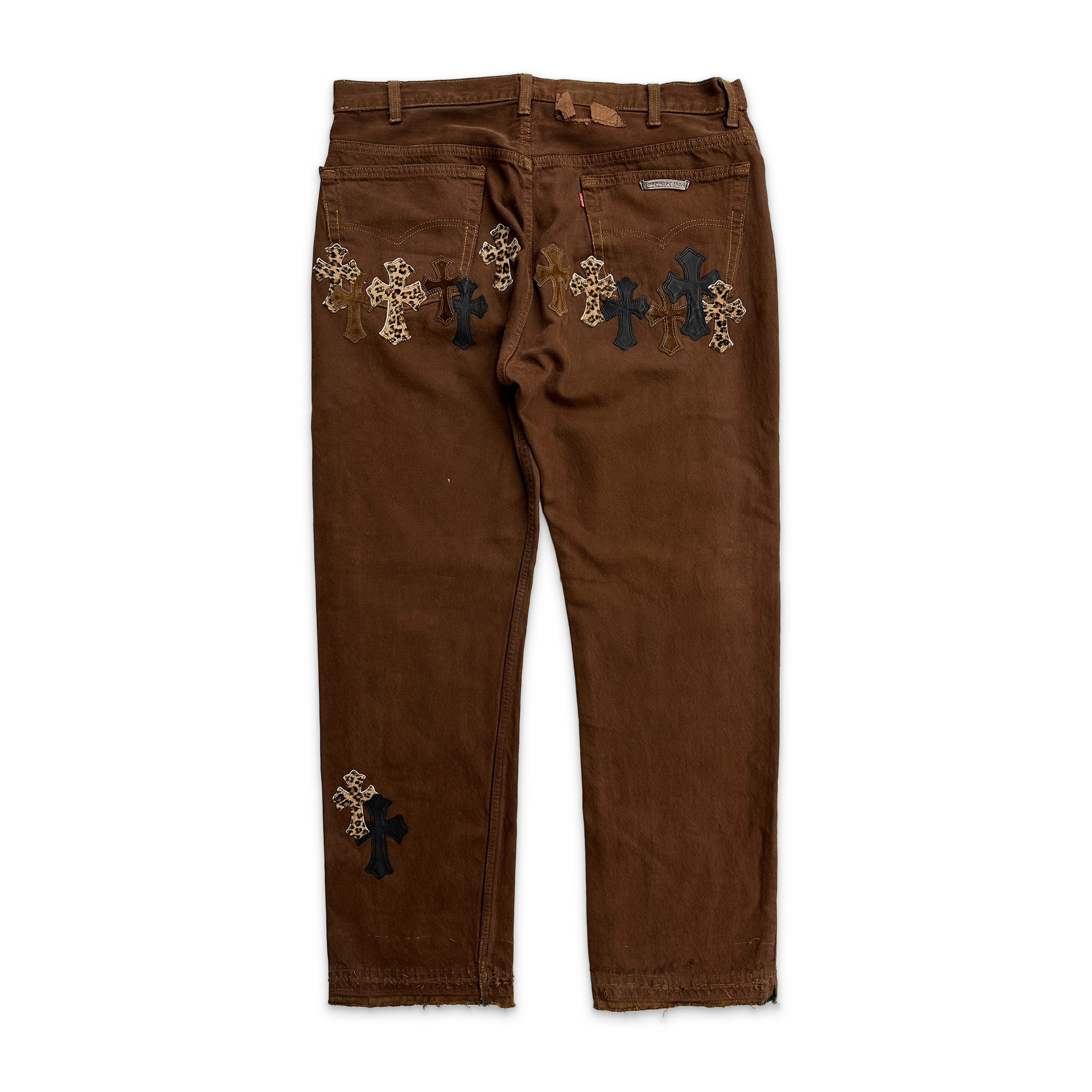 Chrome Hearts, New York Fashion Week Jeans "Brown"