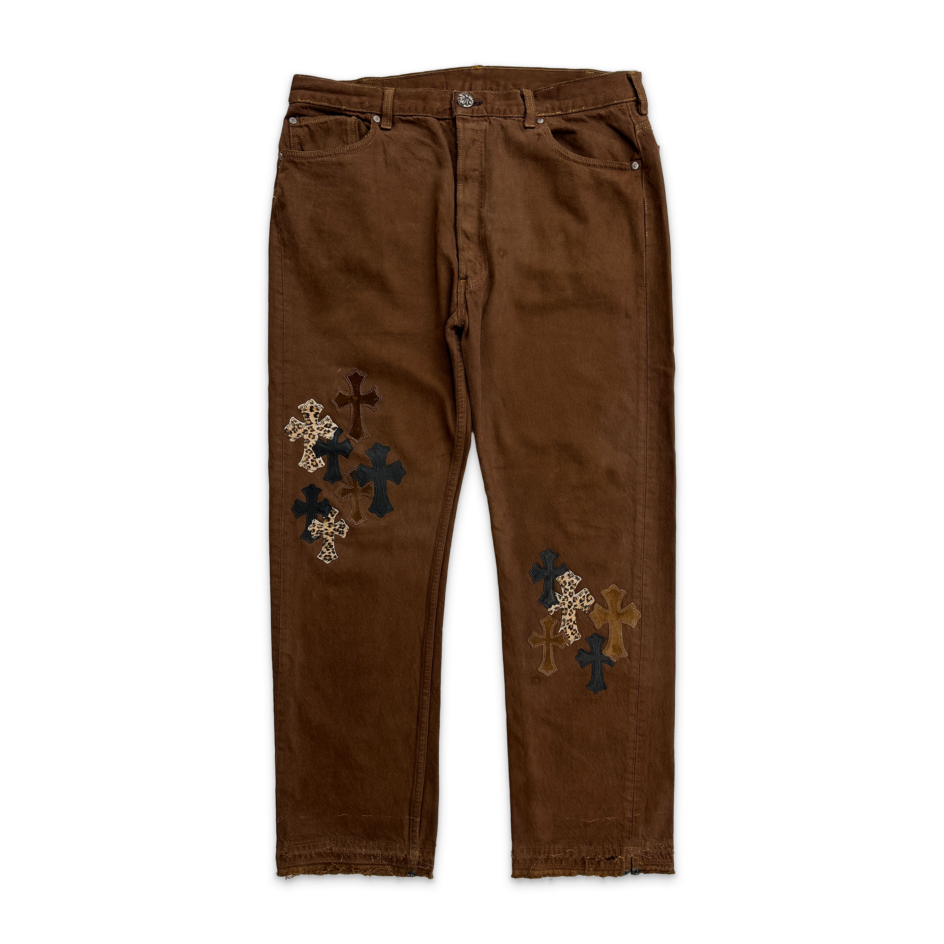 Chrome Hearts, New York Fashion Week Jeans "Brown"