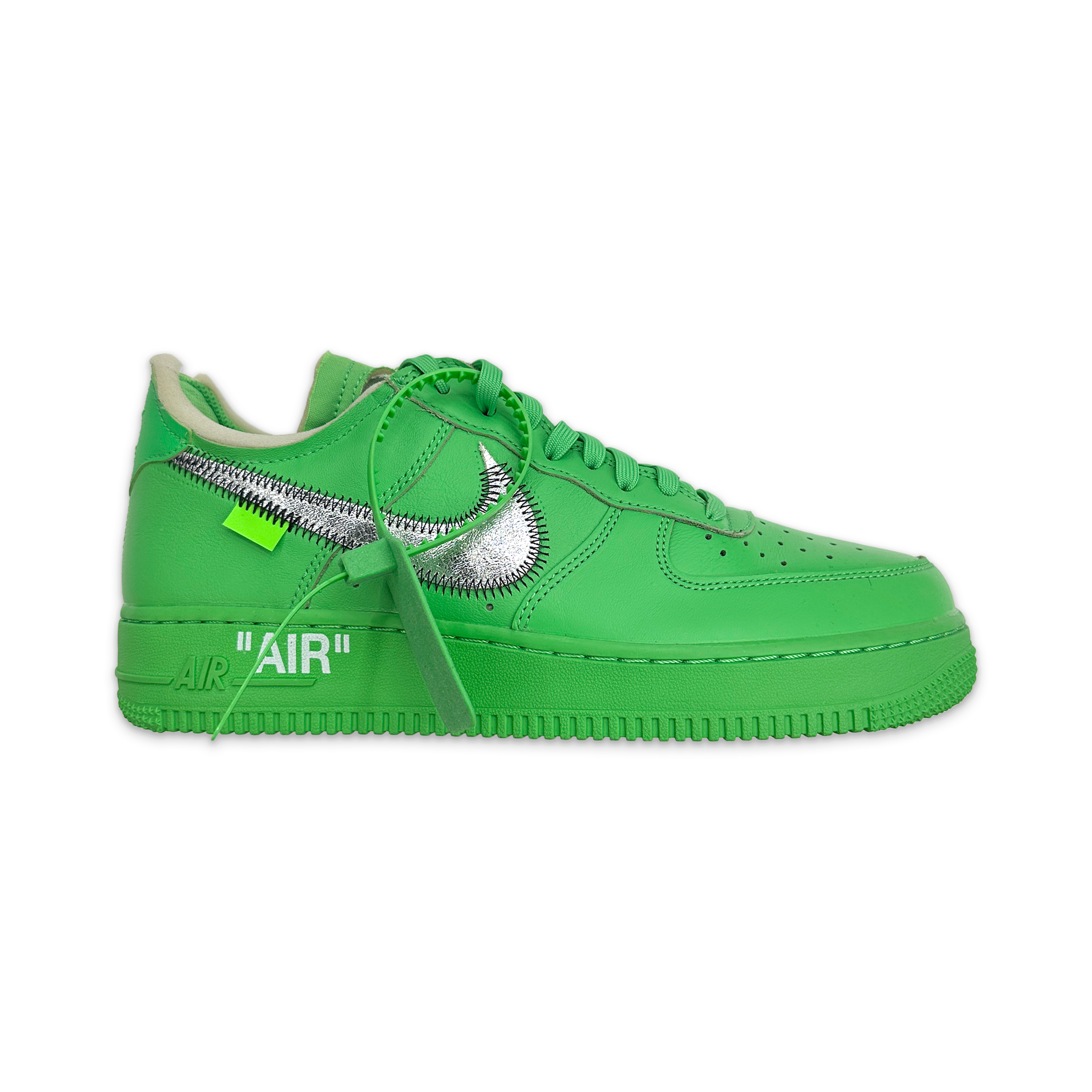 Request, Nike Off White Air Force 1 Low "Brooklyn" / "Green Spark"