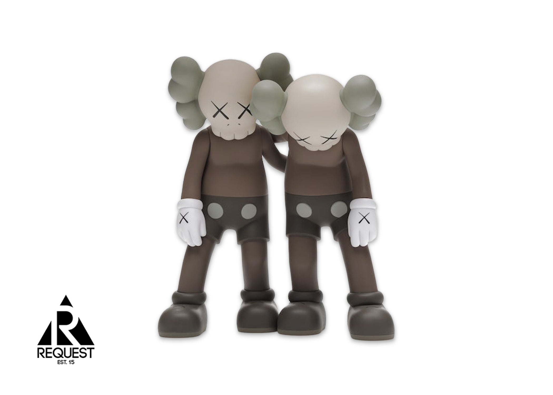 KAWS Along The Way Vinyl Figure "Brown"