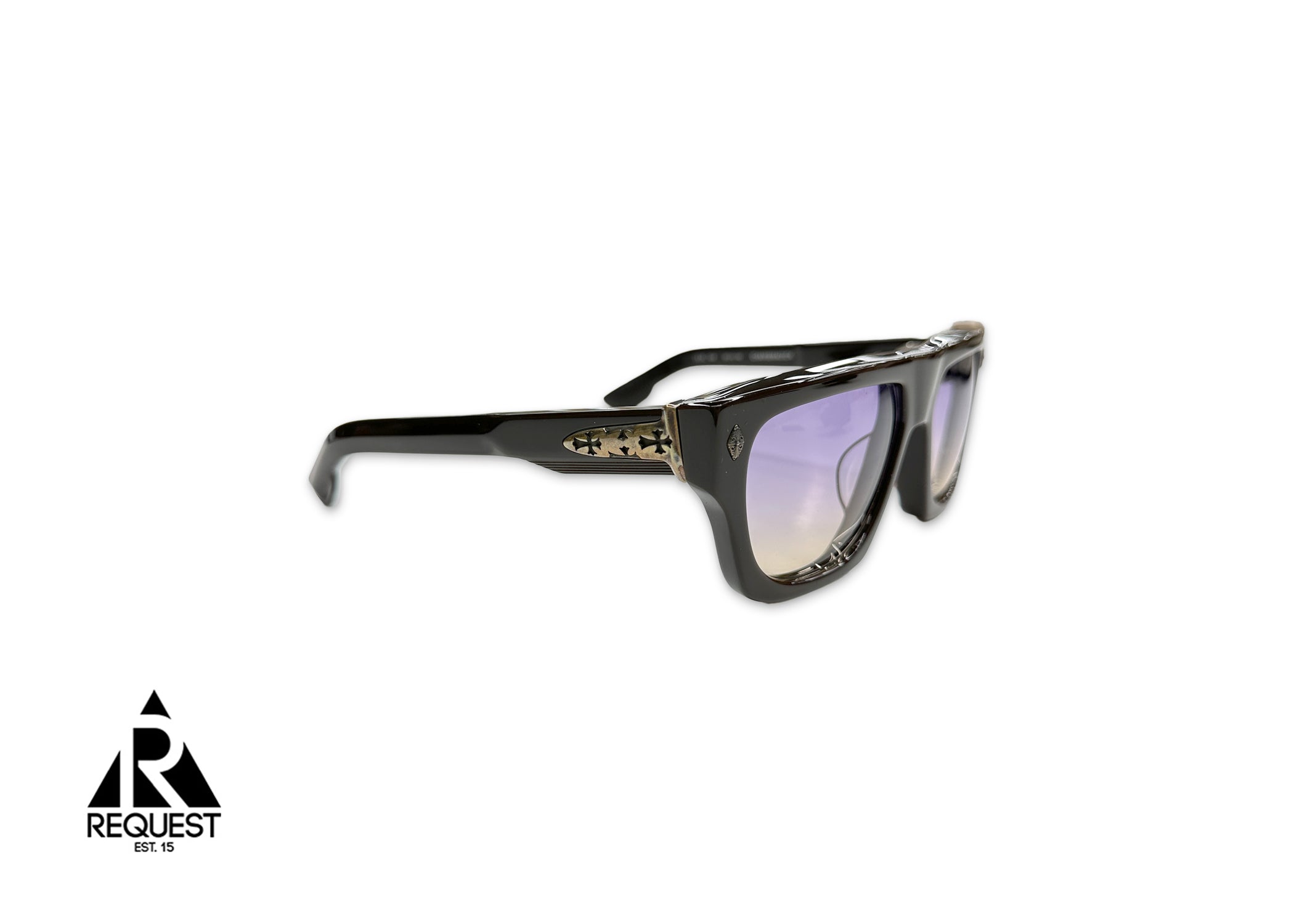 Chrome Hearts, Charismadick Glasses "Brown/Silver"
