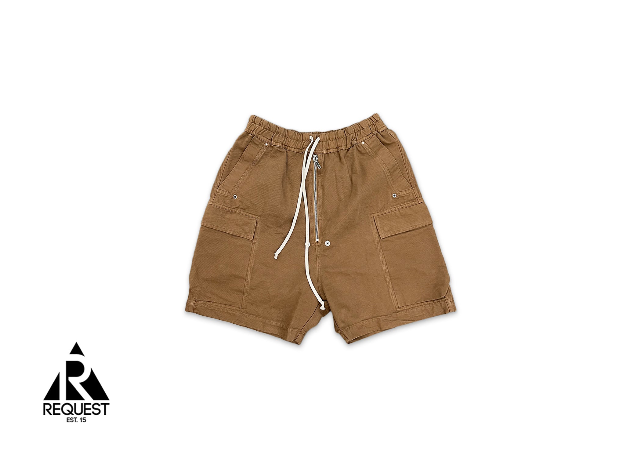 Rick Owens DRKSHDW, Cargobela Shorts "Khaki Brown"