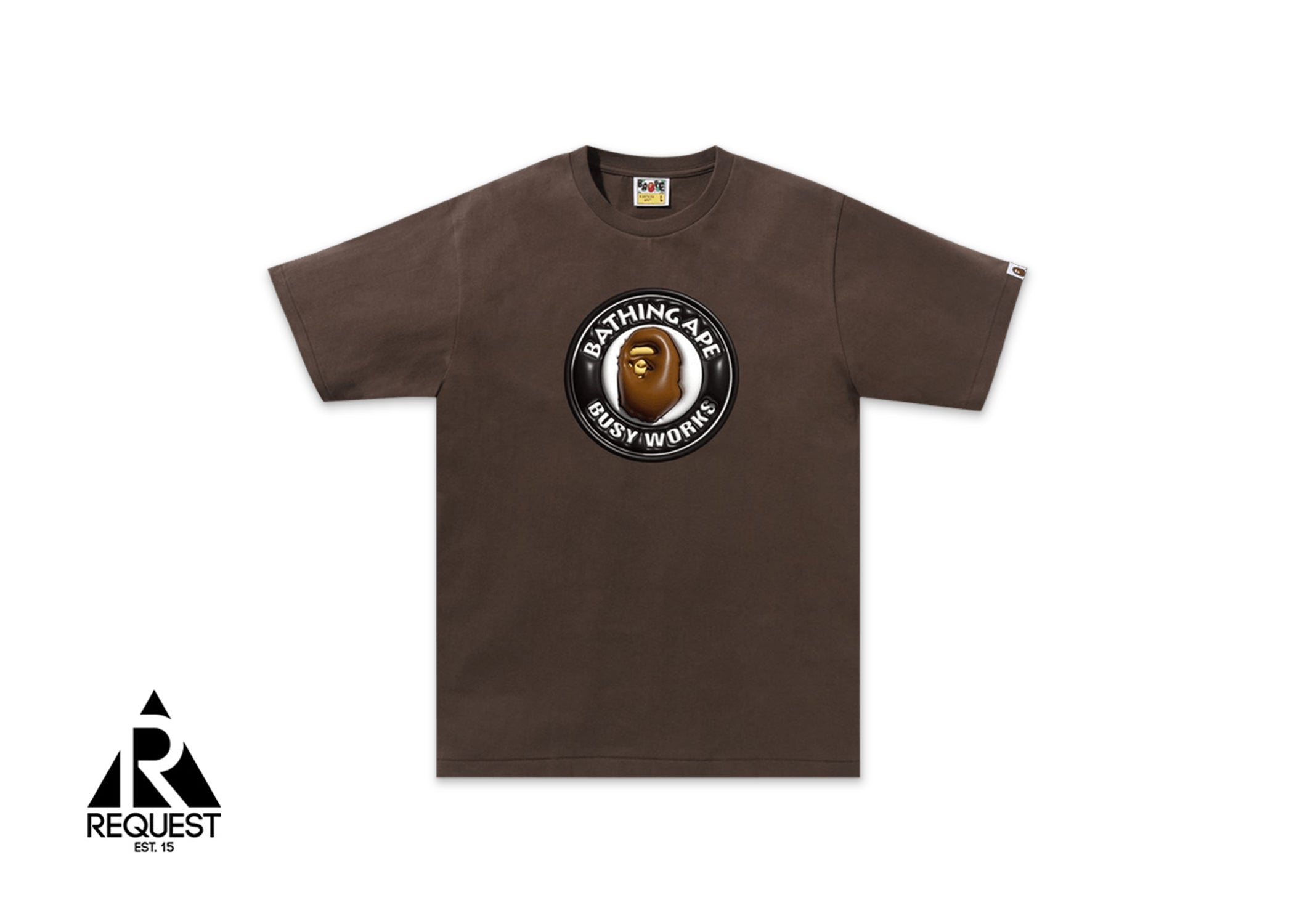 A Bathing Ape BAPE 3D Busy Works Tee (SS24) "Brown"