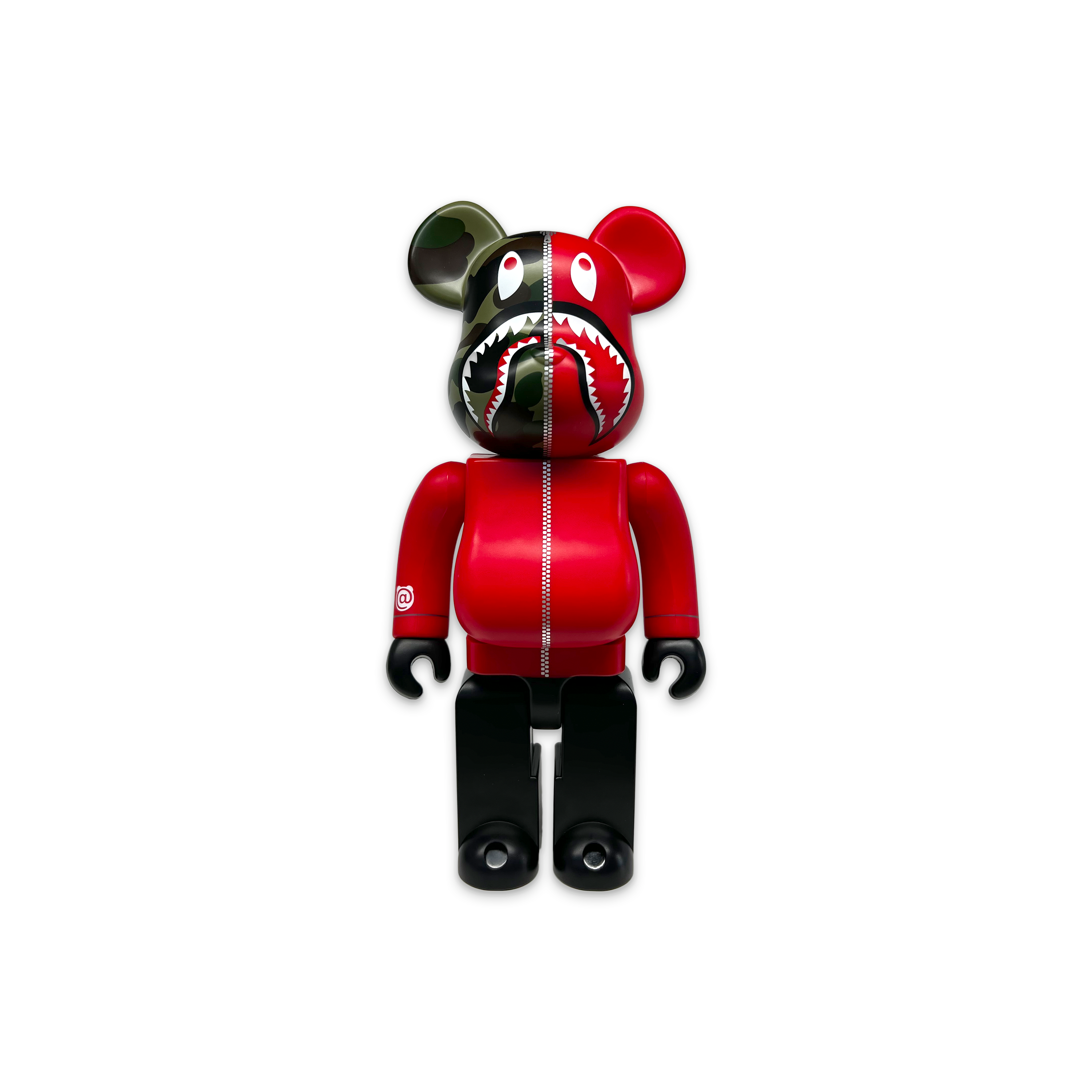 Medicom, Bearbrick 1st Camo Shark 400% "Red"