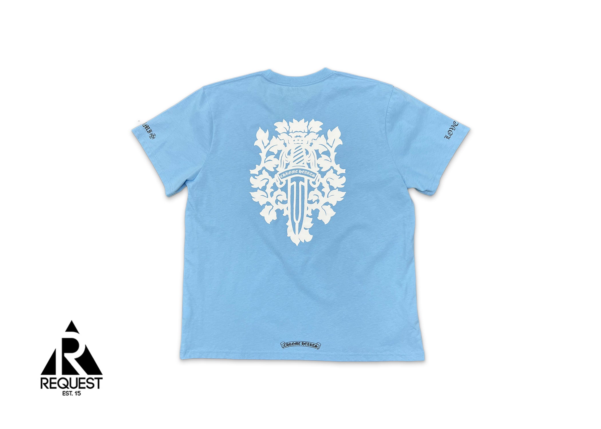 Chrome Hearts Dagger Tee Miami Art Basel Exclusive "Baby Blue"