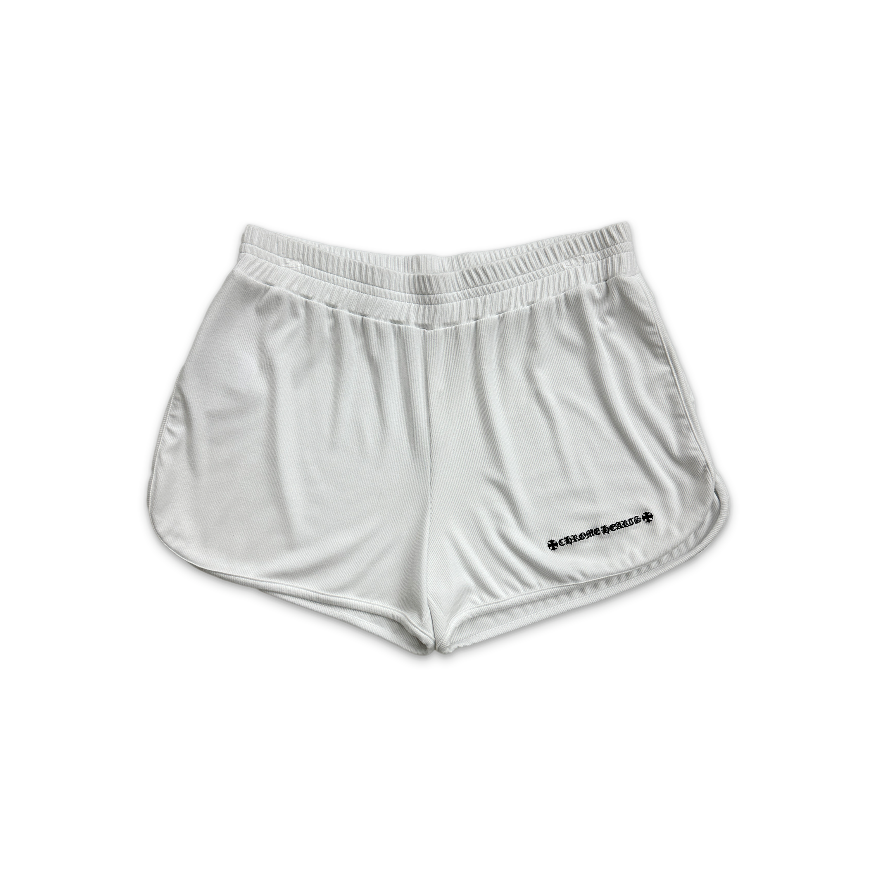 Chrome Hearts, Logo Booty Shorts "White"