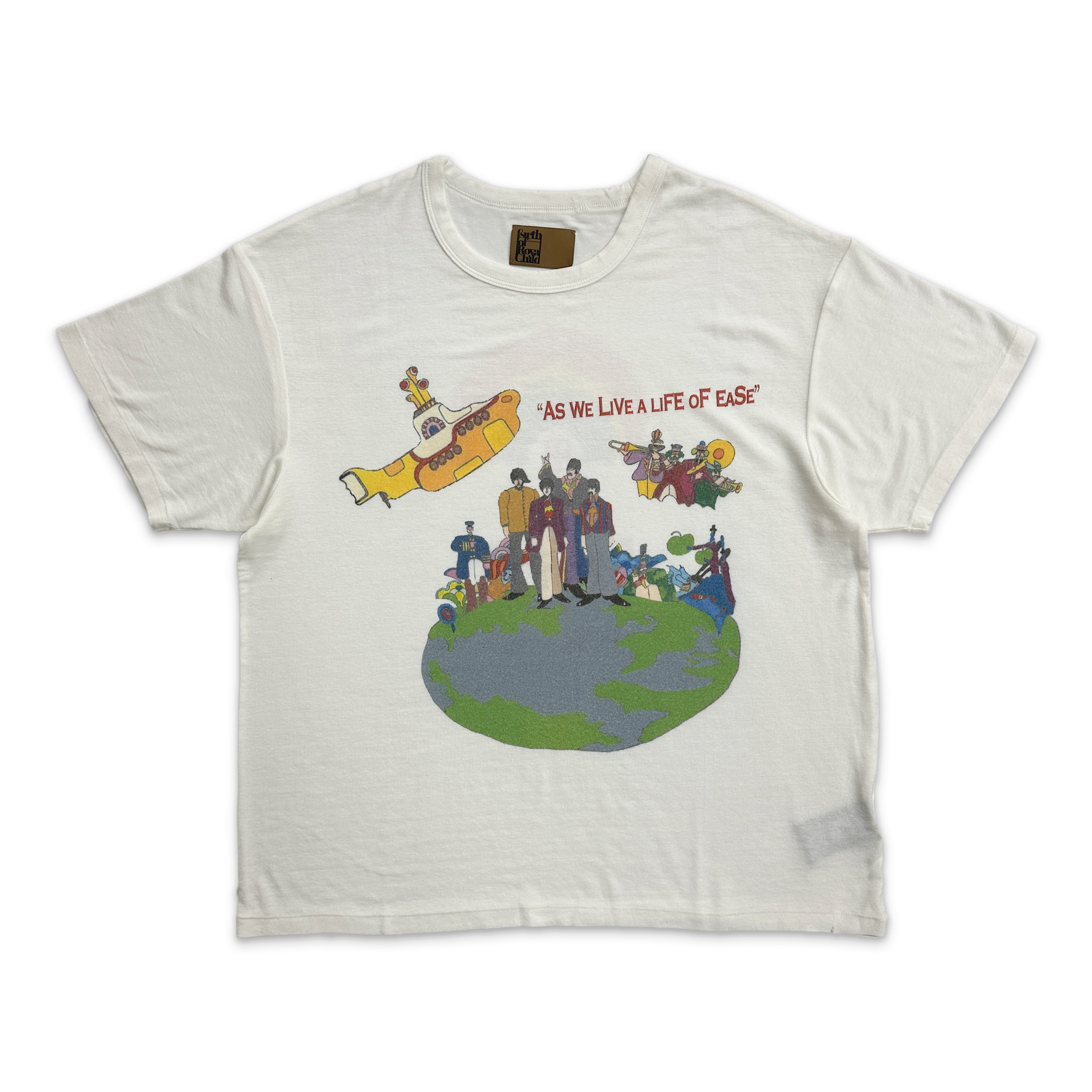 Birth of Royal Child, The Beatles Tee "White"