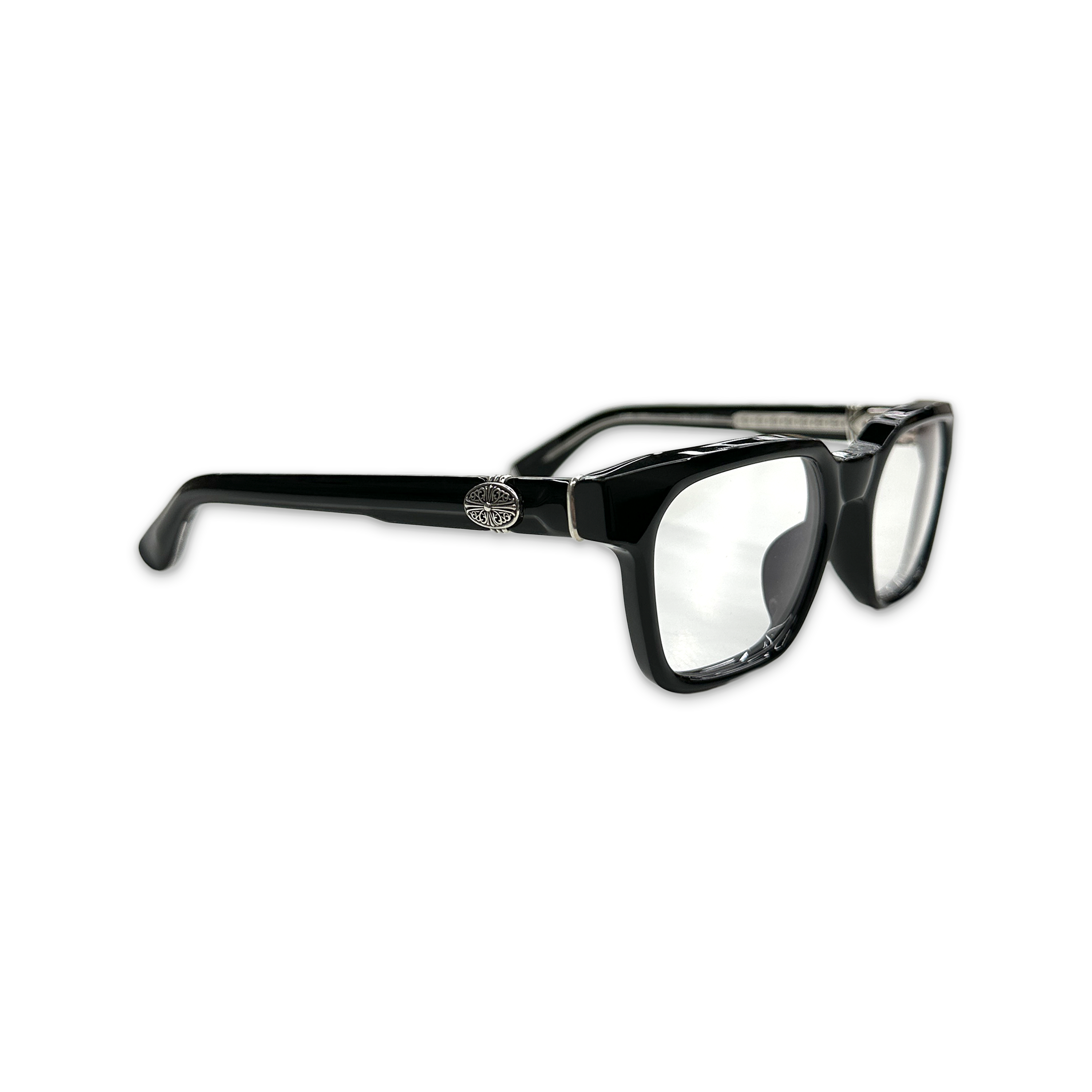 Chrome Hearts, Celibussy Glasses "Black/Silver"