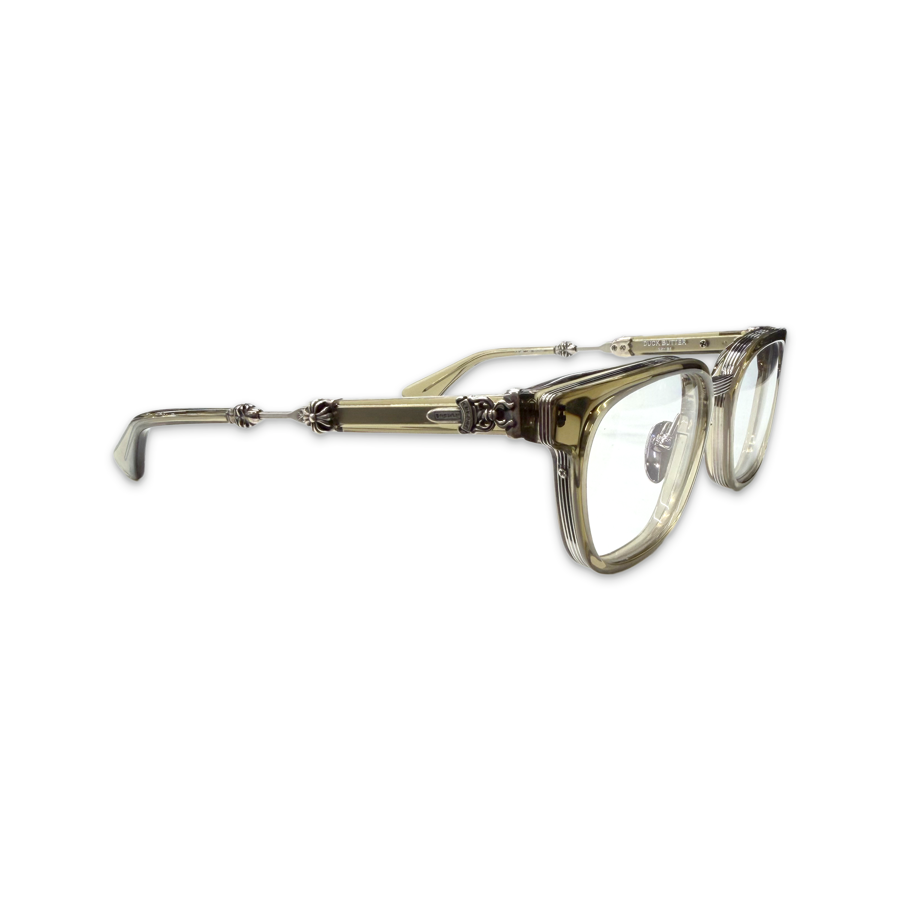 Chrome Hearts, Duck Butter "Translucent Brown/Silver"