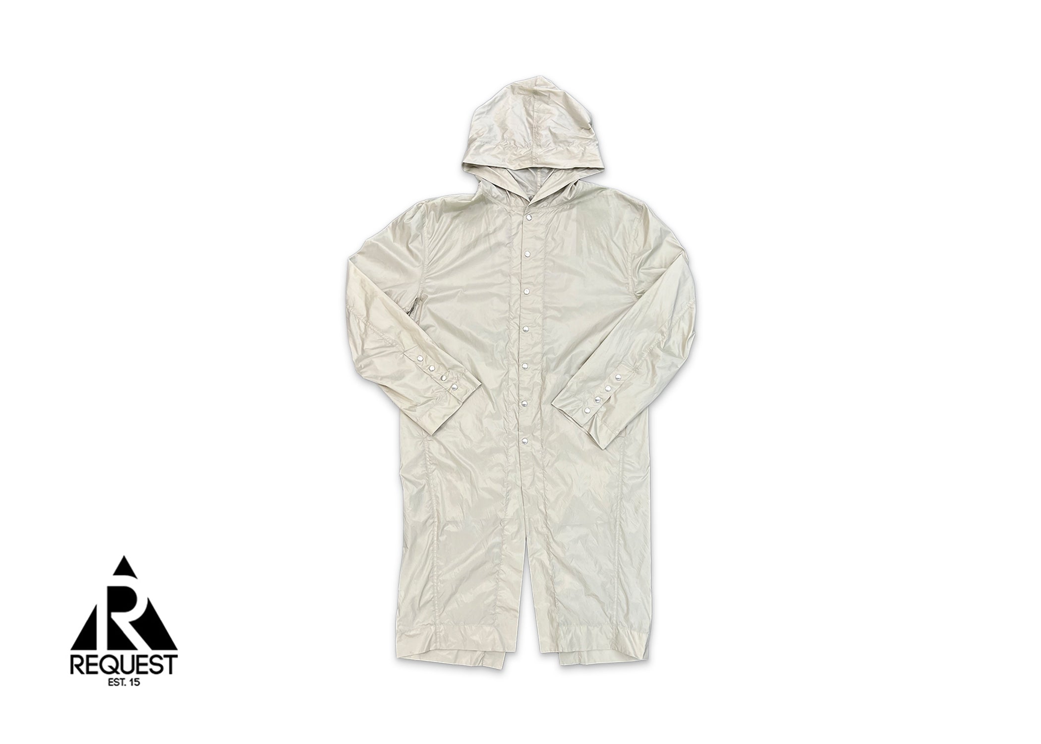 Rick Owens Gethsemane Jumbo Tatlin Coat "Pearl"