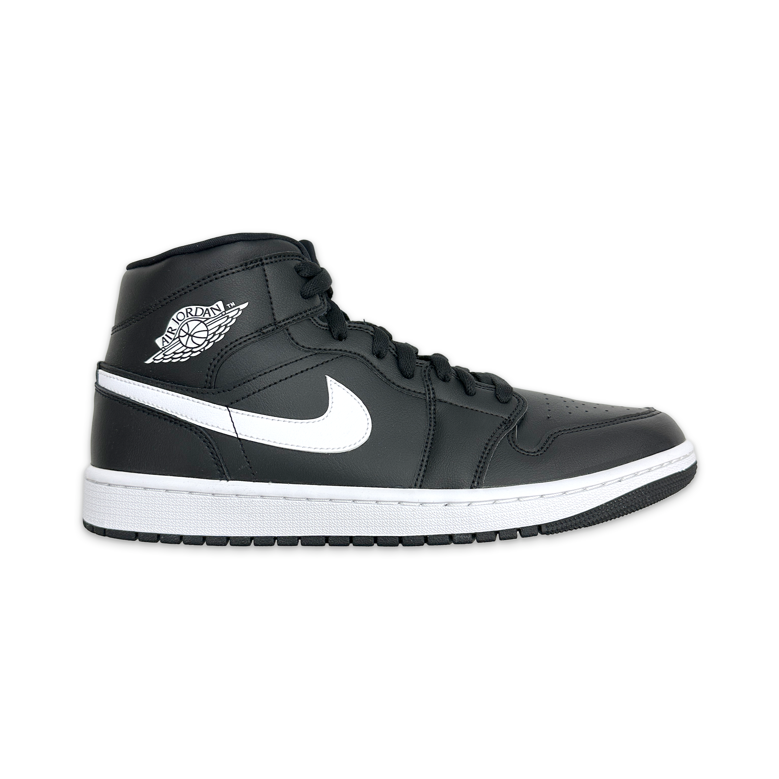 Request, Air Jordan 1 Mid “Black White” (W)