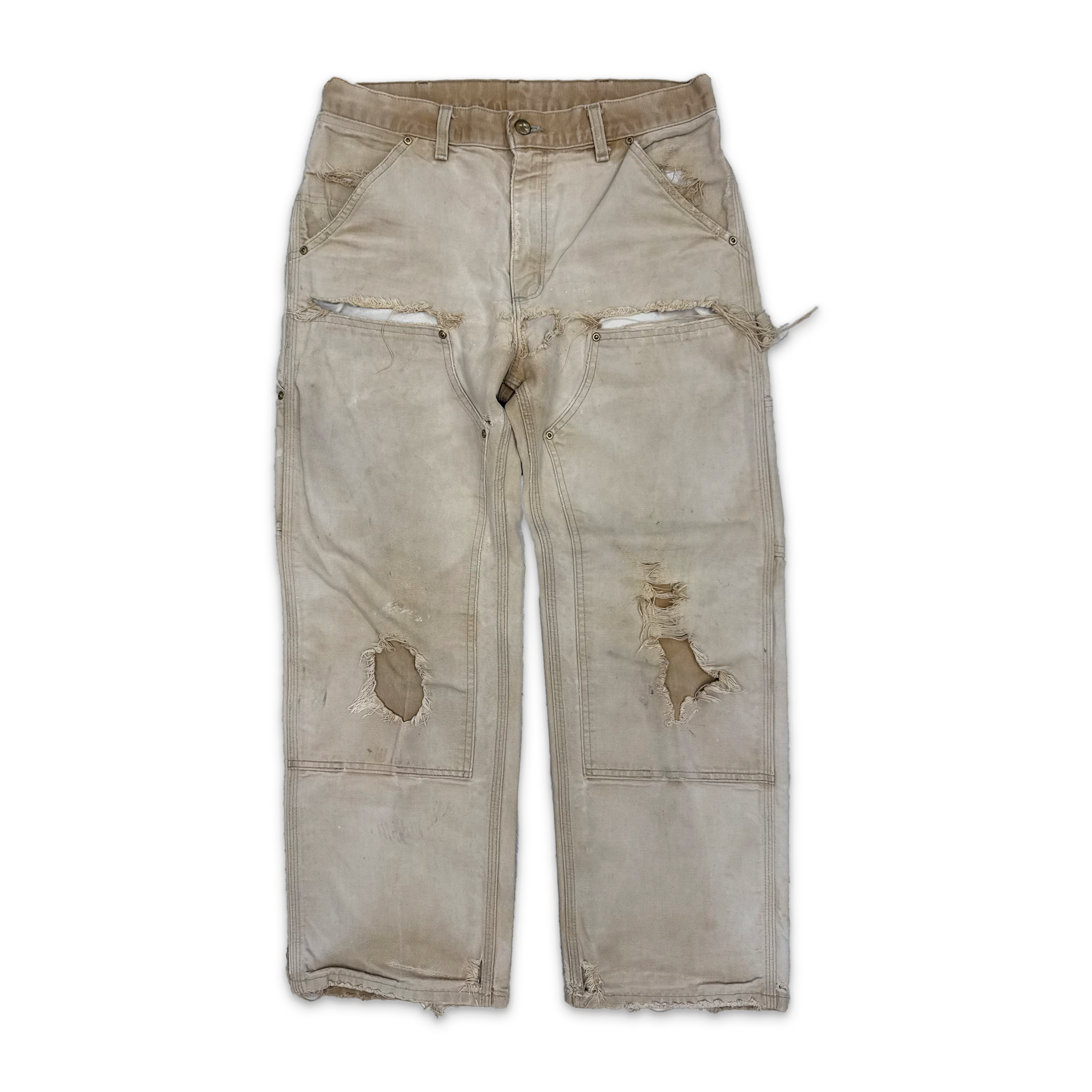 Carhartt Distressed Carpenter Tan