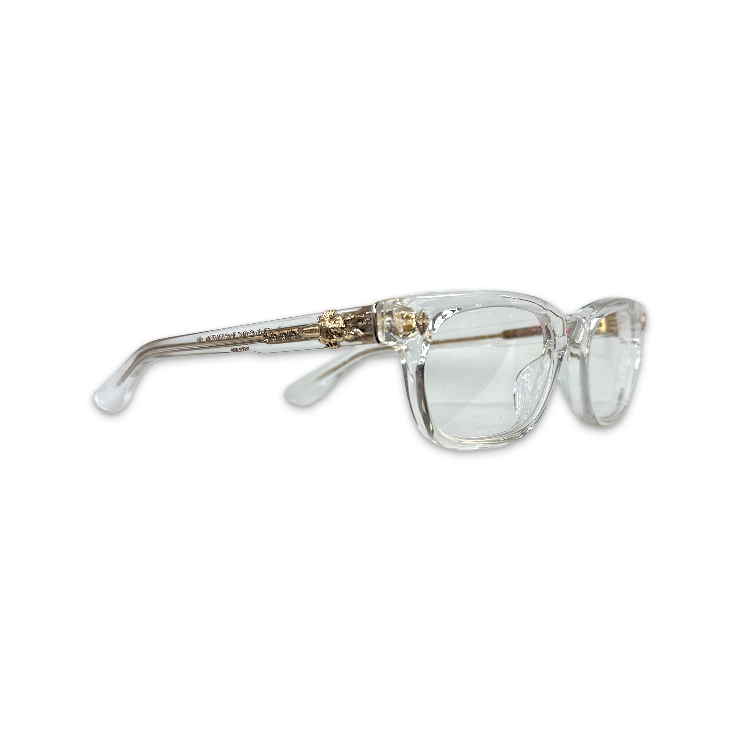 Chrome Hearts, Doable Glasses "Clear/Gold"