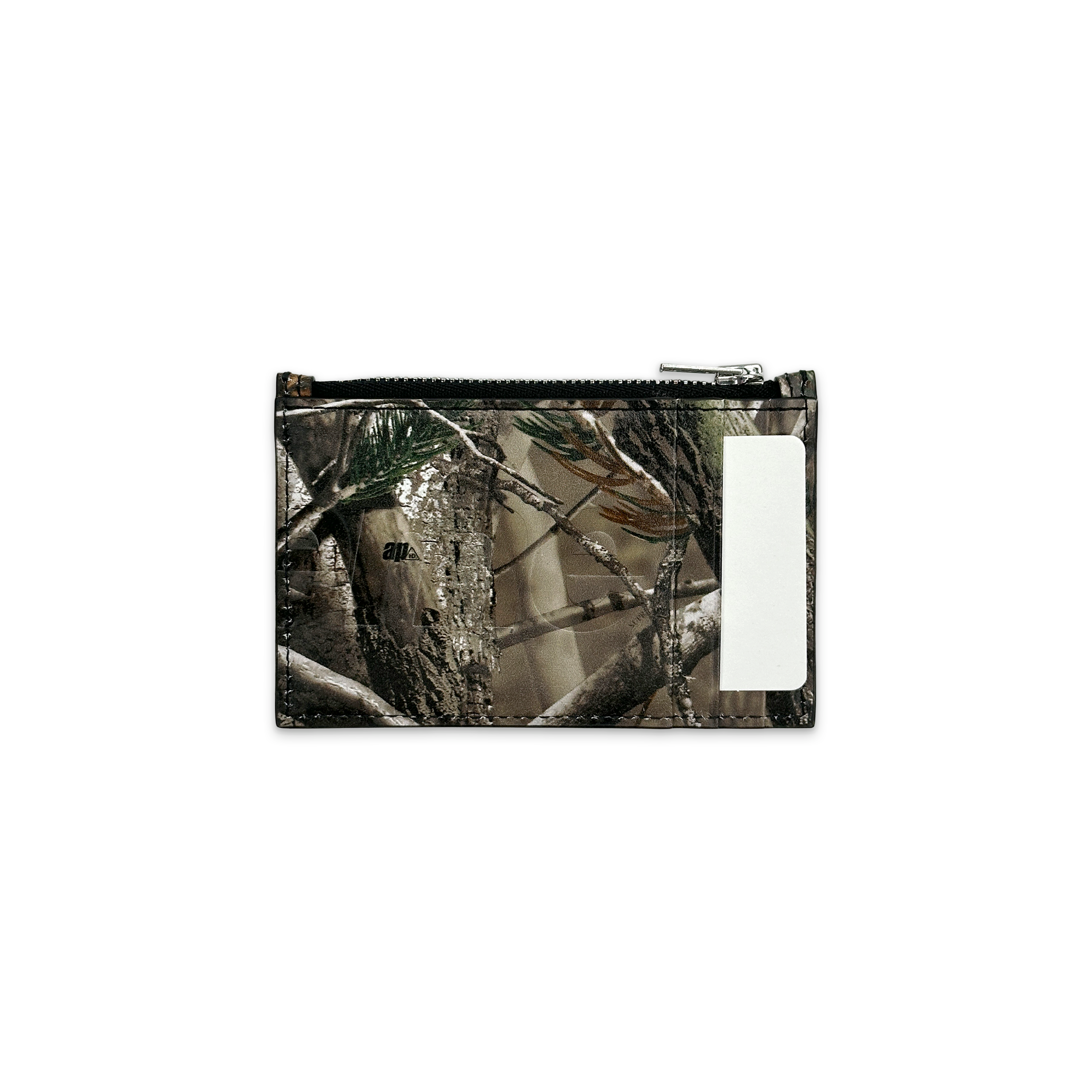 Leather Zip Card Holder "RealTree Camo" (FW25)