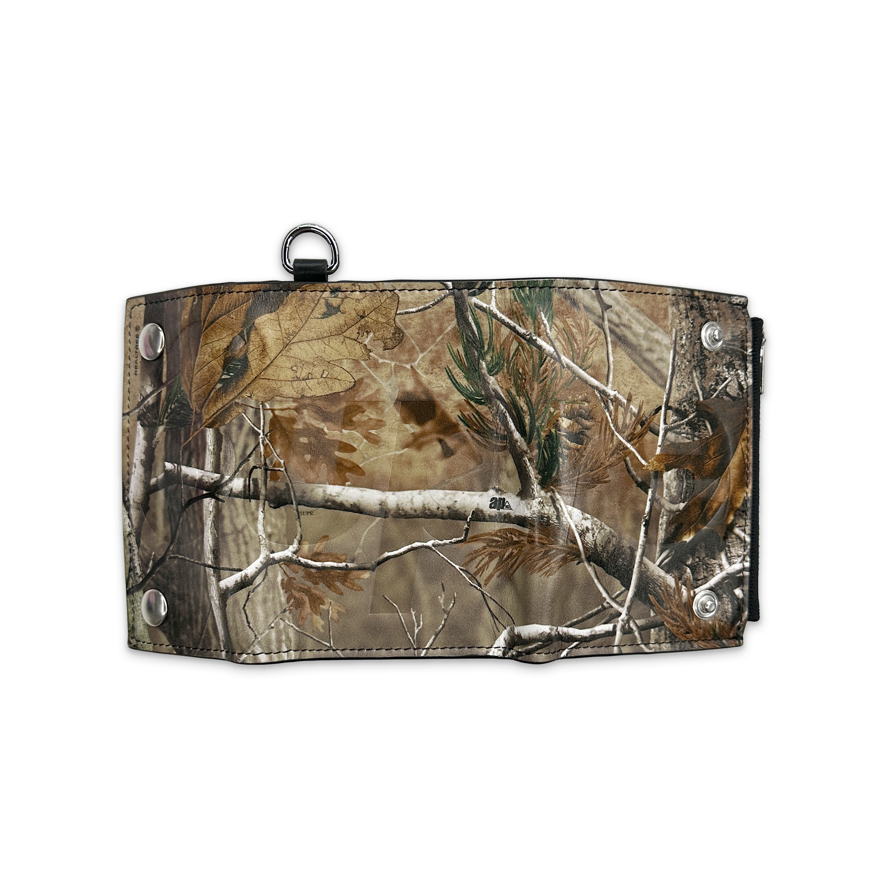 Leather Chain Wallet "RealTree Camo (FW25)"