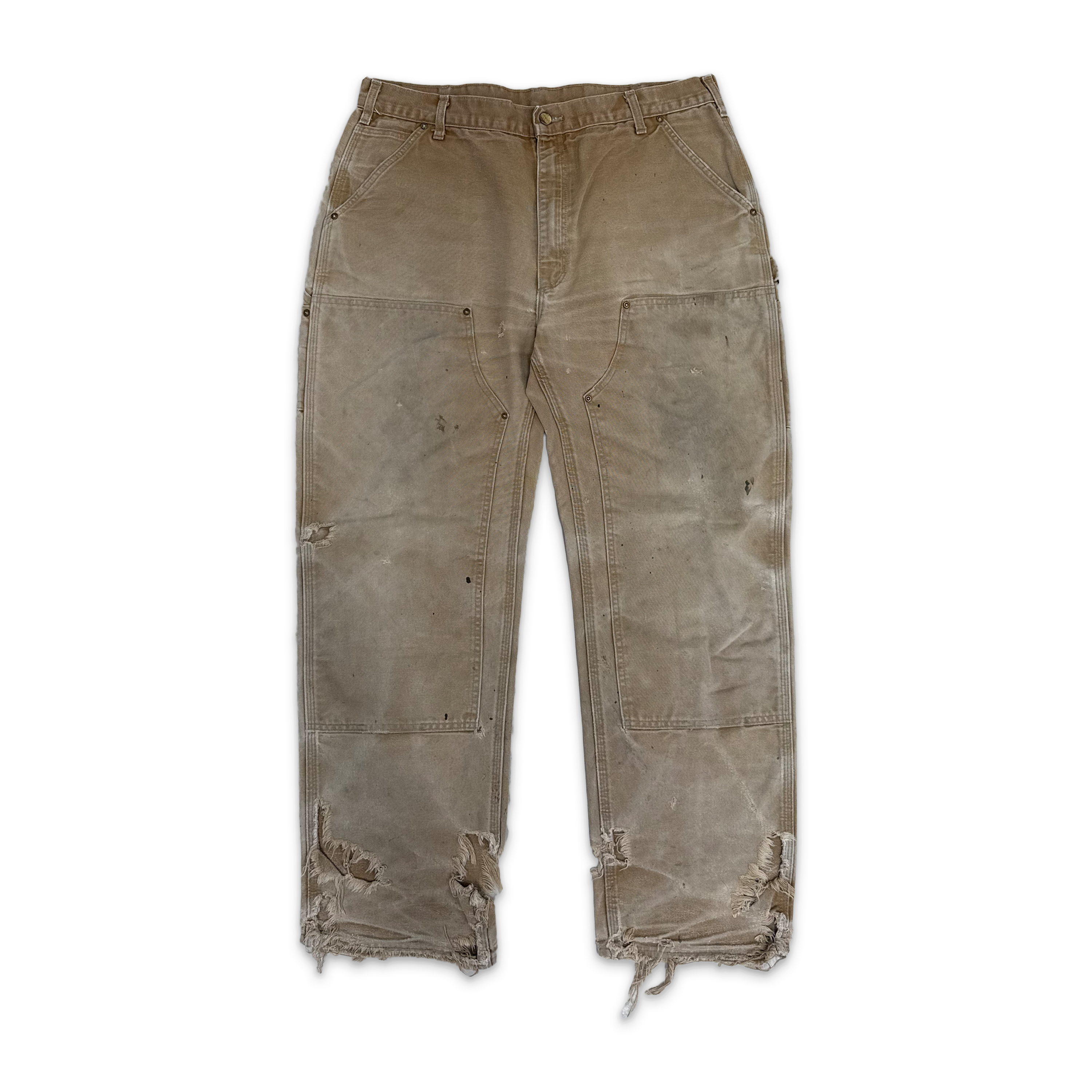 Carhartt Distressed Carpenter Tan