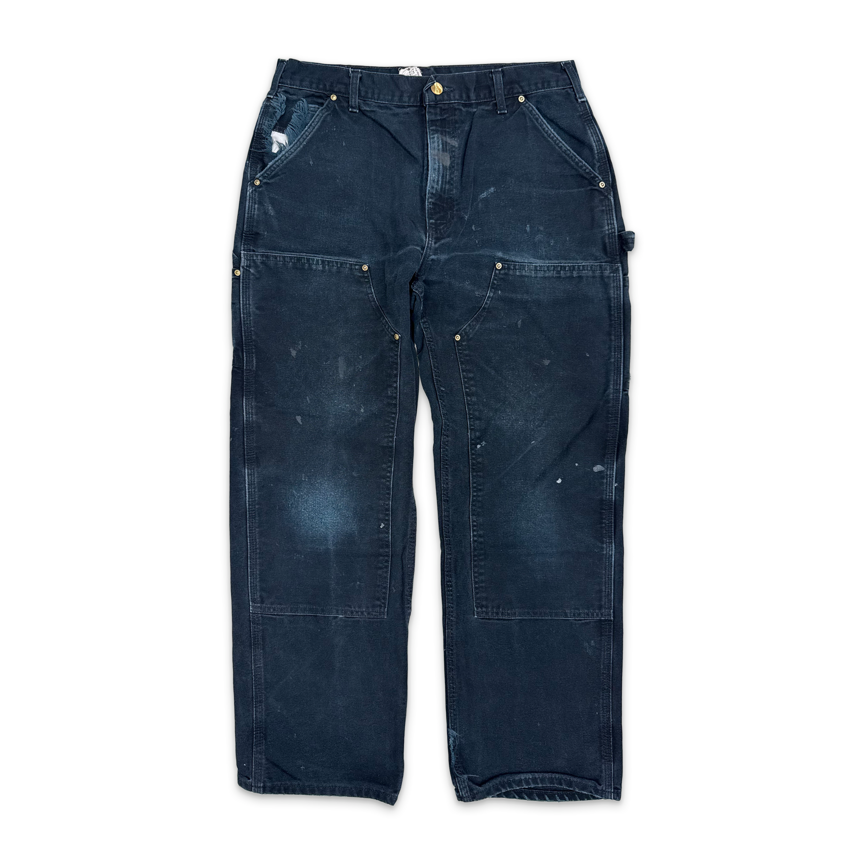 Carhartt Distressed Carpenter Black
