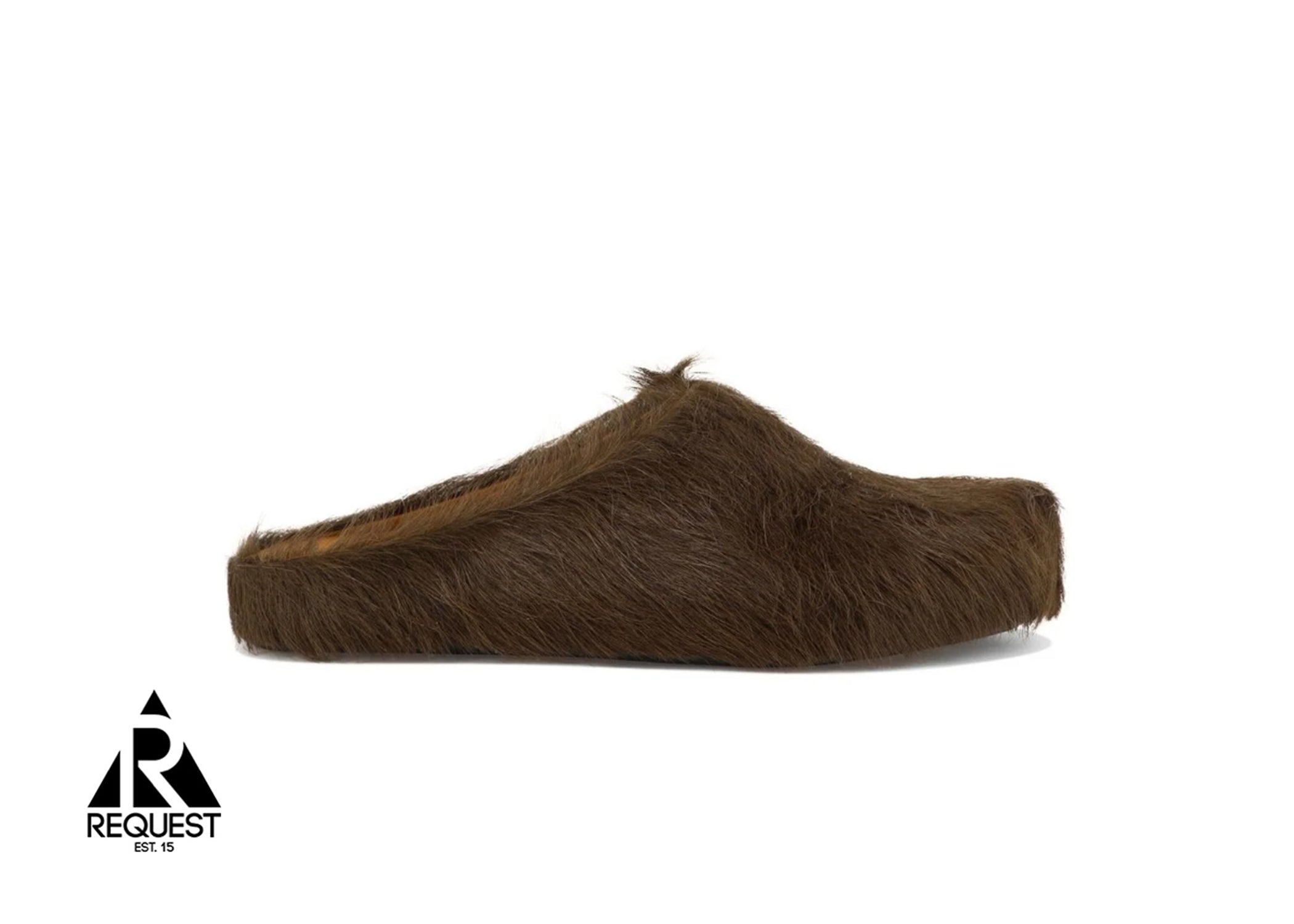 Marni Fussbett Sabot Slipper "Cacao"