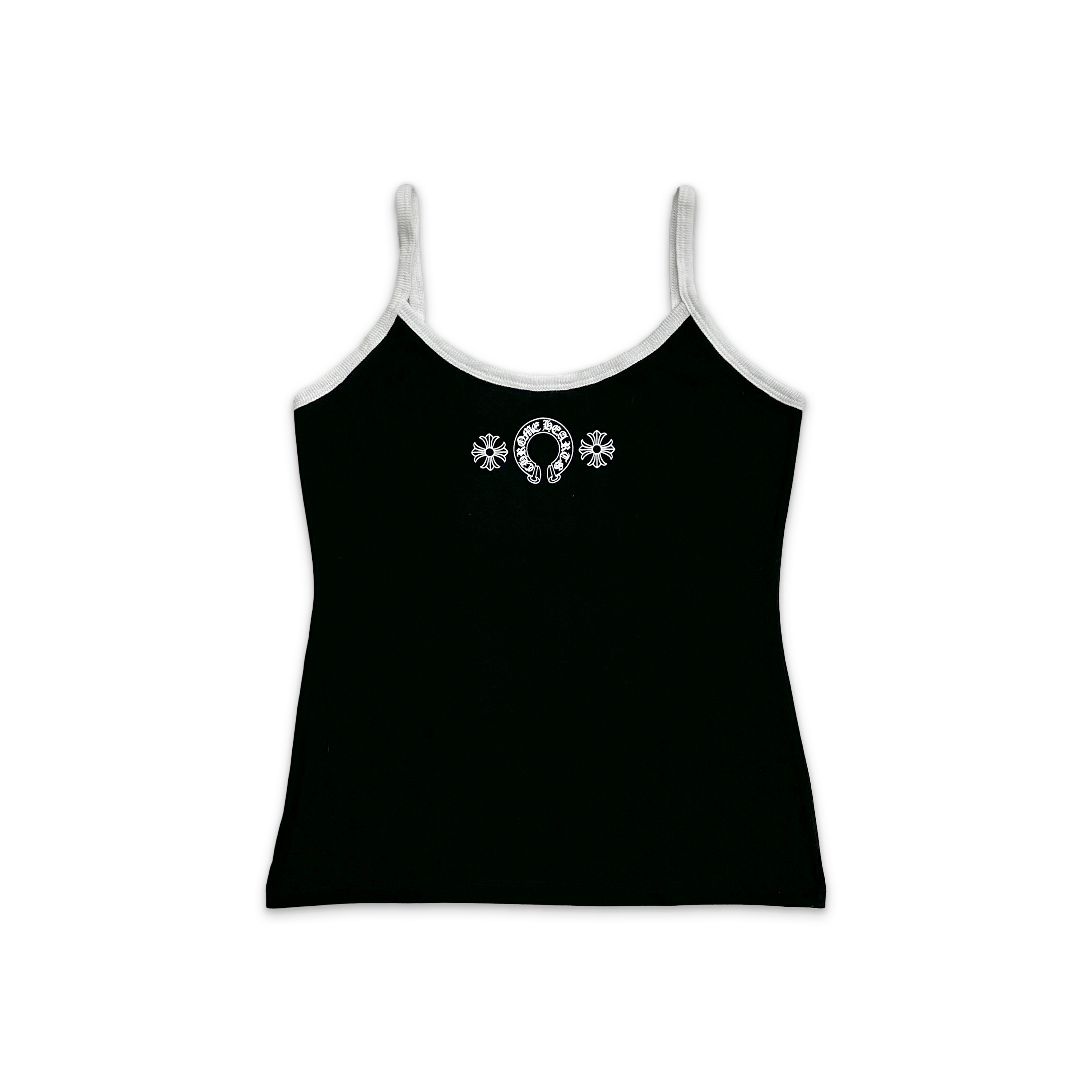 Chrome Hearts, Horseshoe Logo Camisole Tank Top "Black"