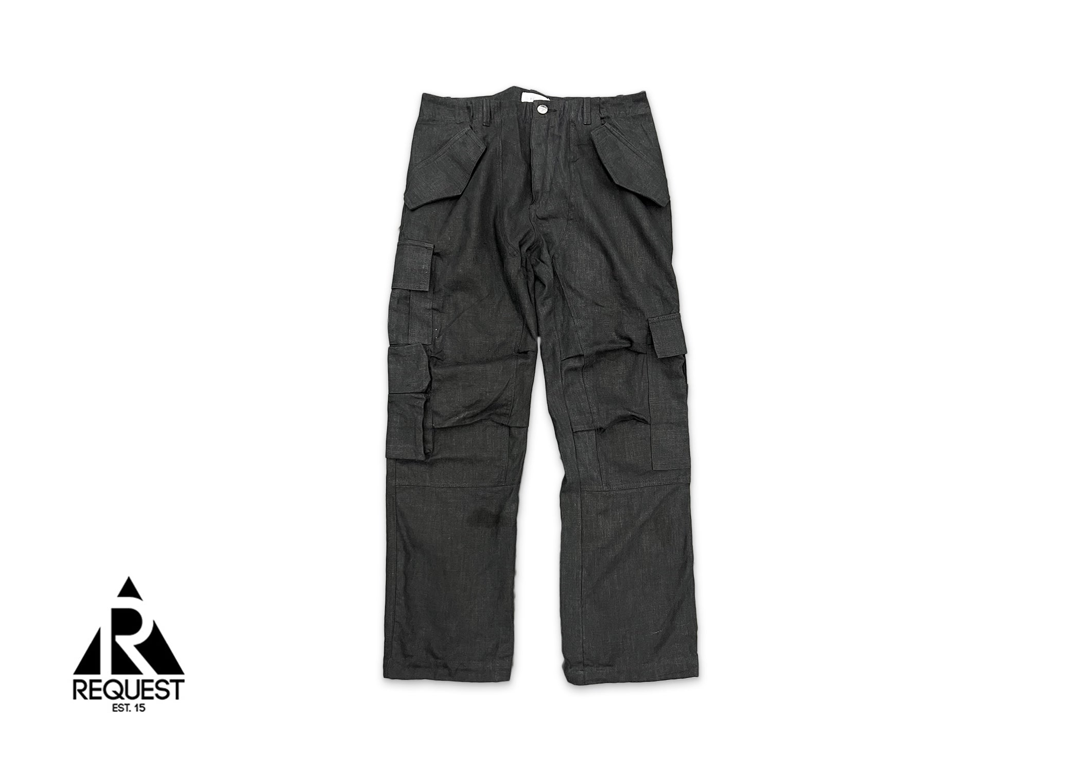 Rhude Linen Cargos "Black"