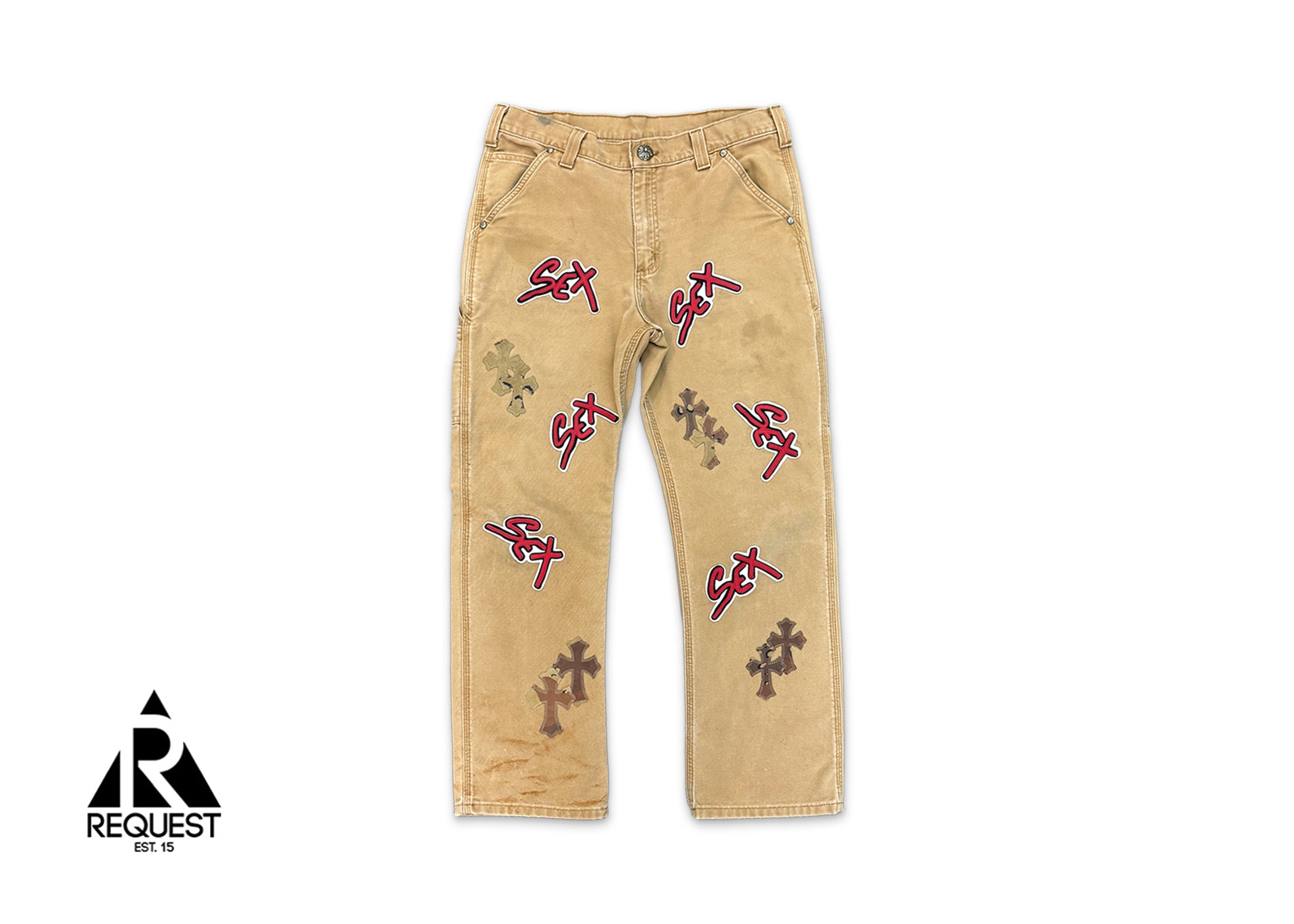 Chrome Hearts, Sex Records Carpenter Pants "Tan"