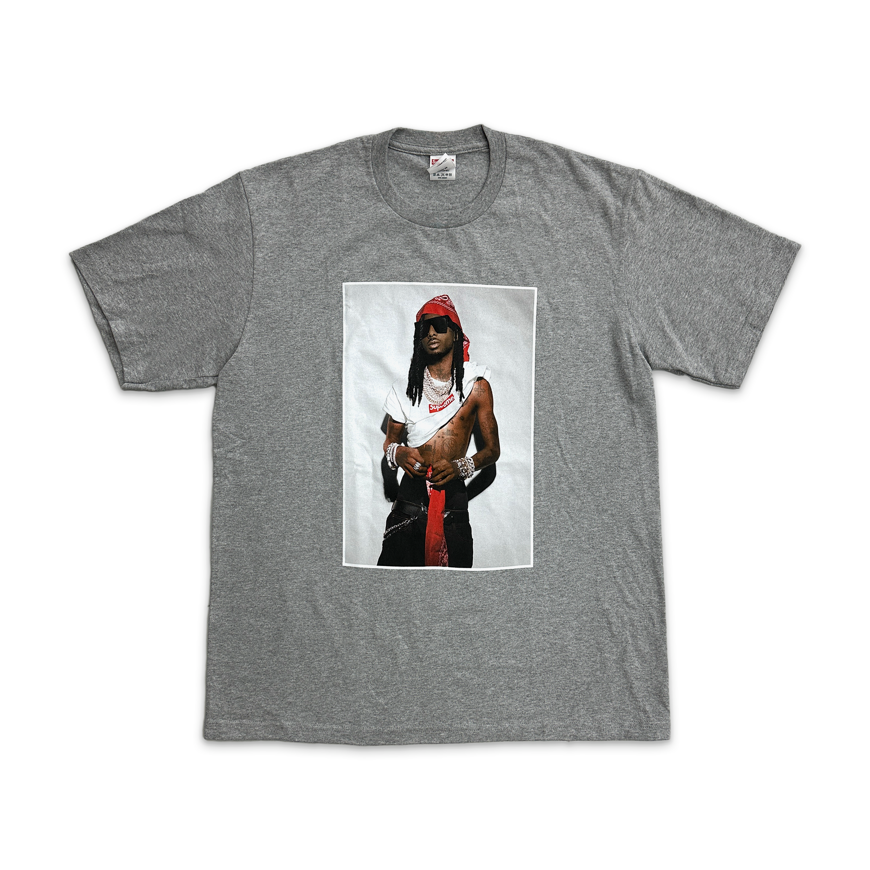 Supreme, Playboi Carti Tee "Heather Grey"