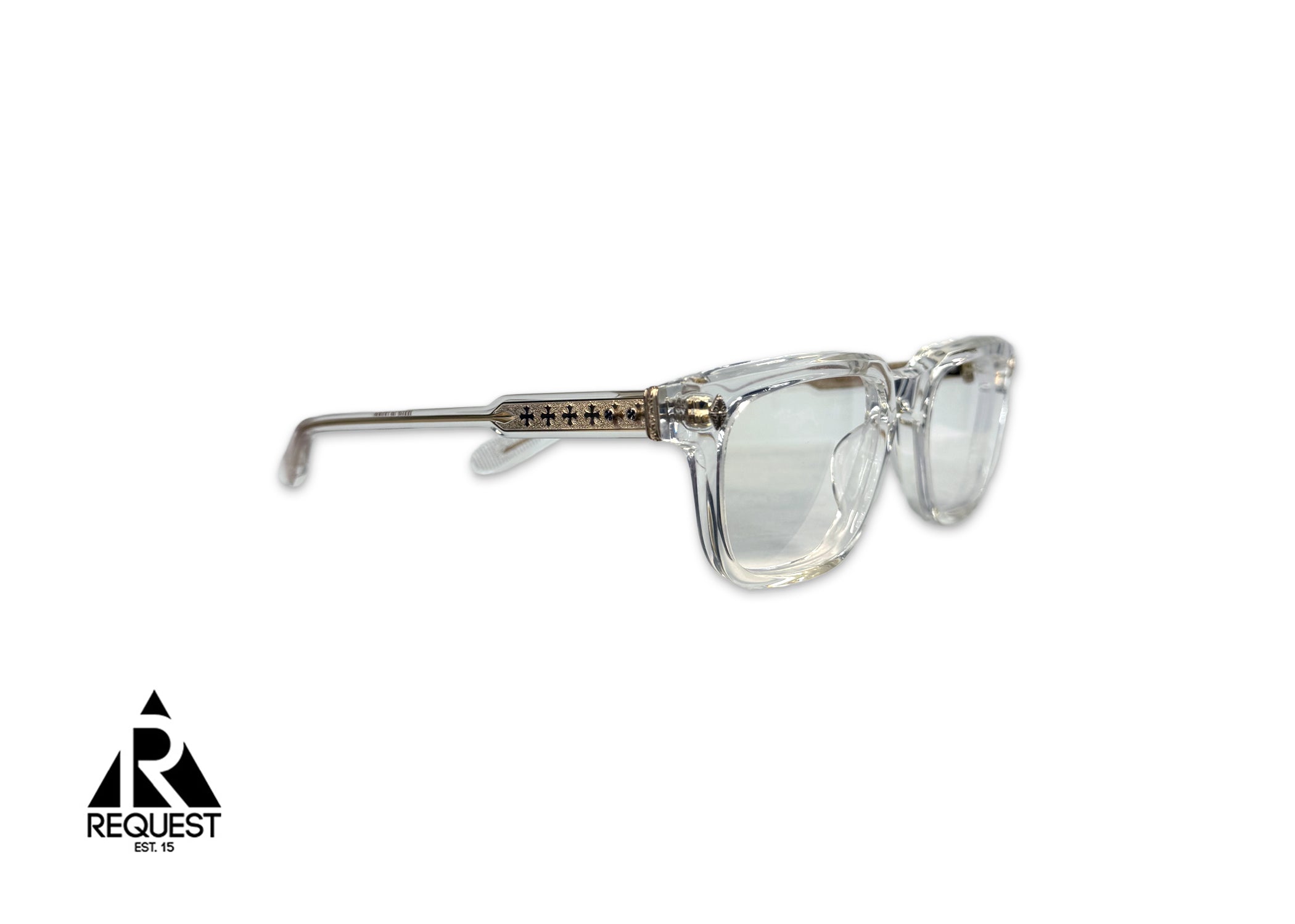 Chrome Hearts, Ambidixtrous Glasses "Clear/Gold"